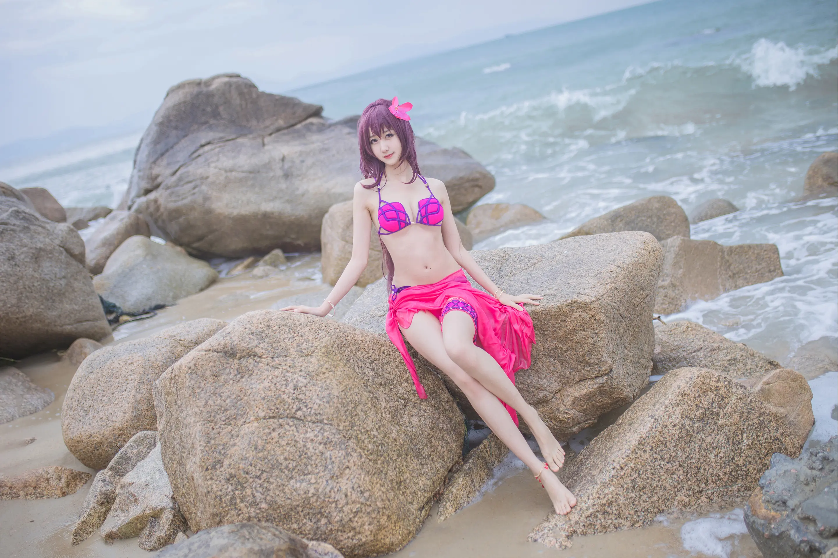 木绵绵 泳装斯卡哈 [21P]