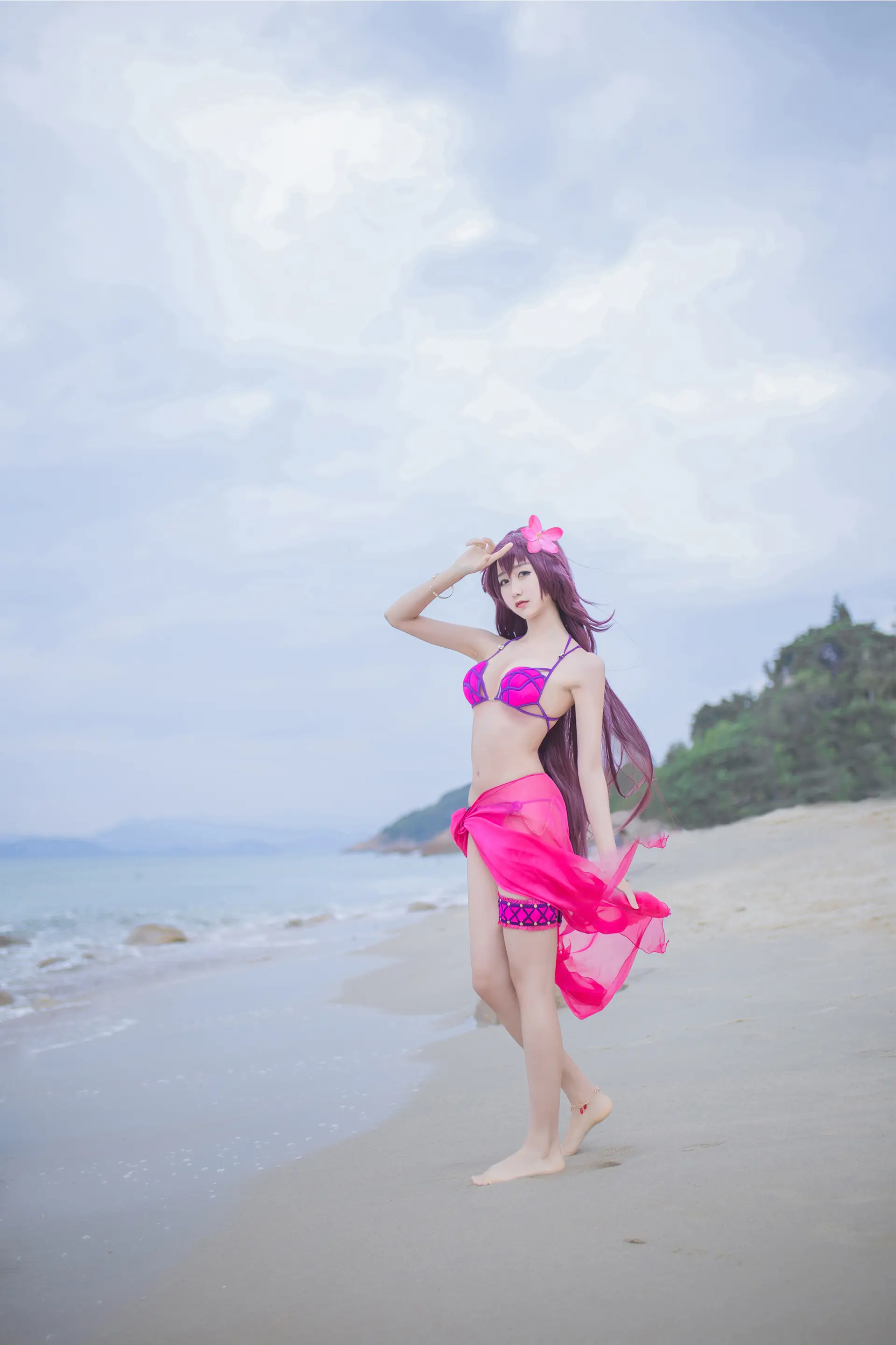 木绵绵 泳装斯卡哈 [21P]