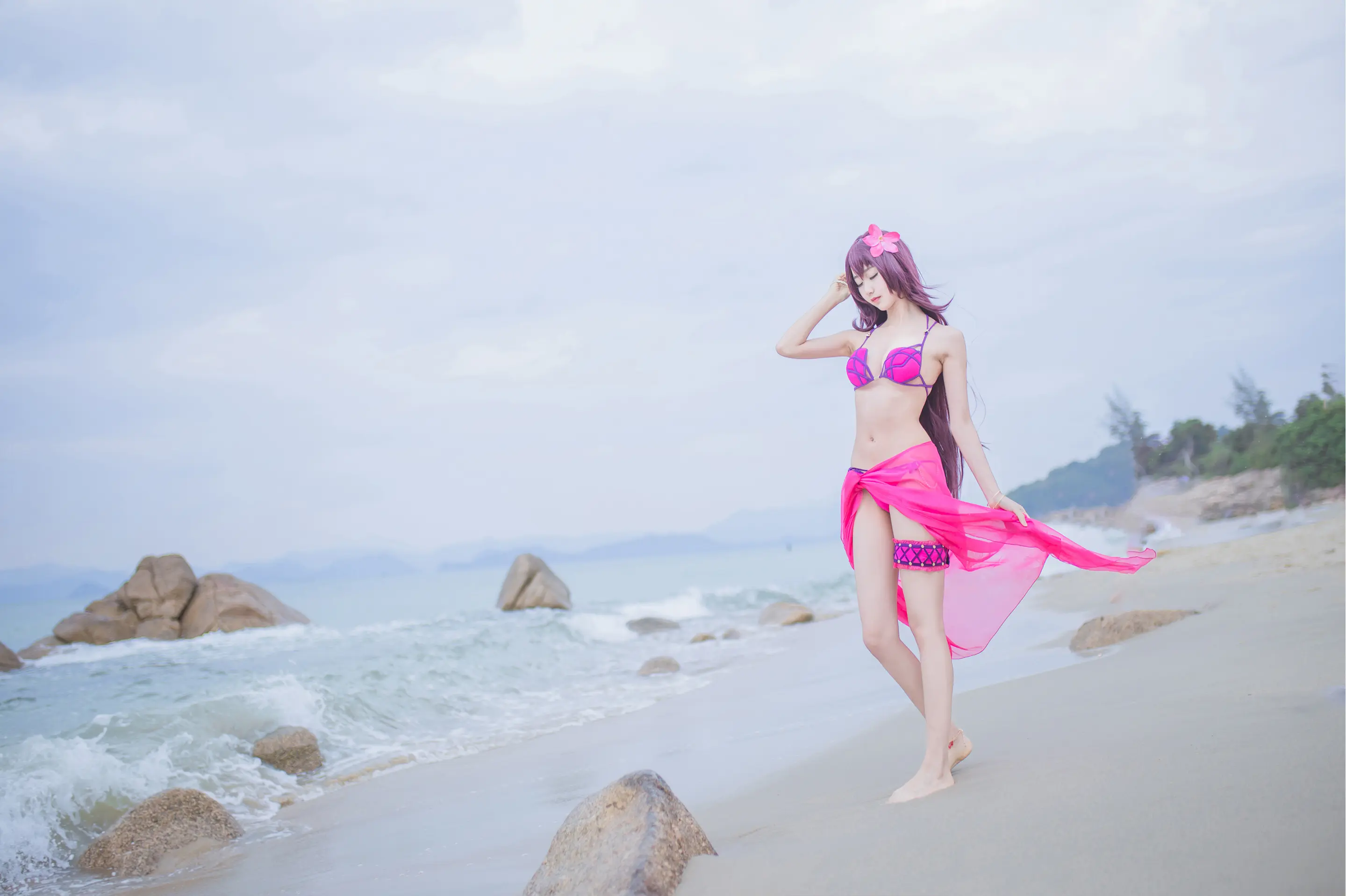 木绵绵 泳装斯卡哈 [21P]