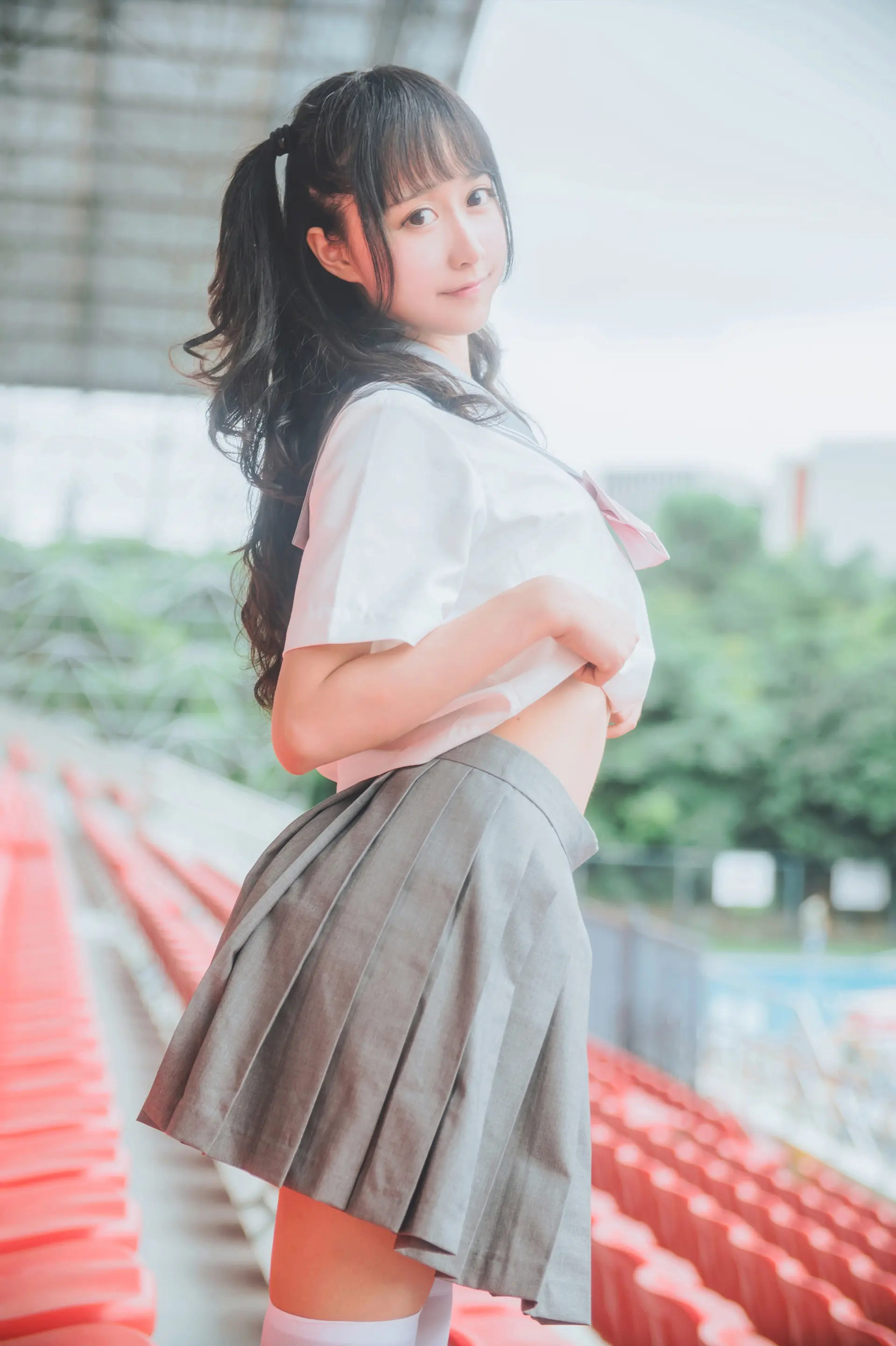 木绵绵 灰色JK [38P]