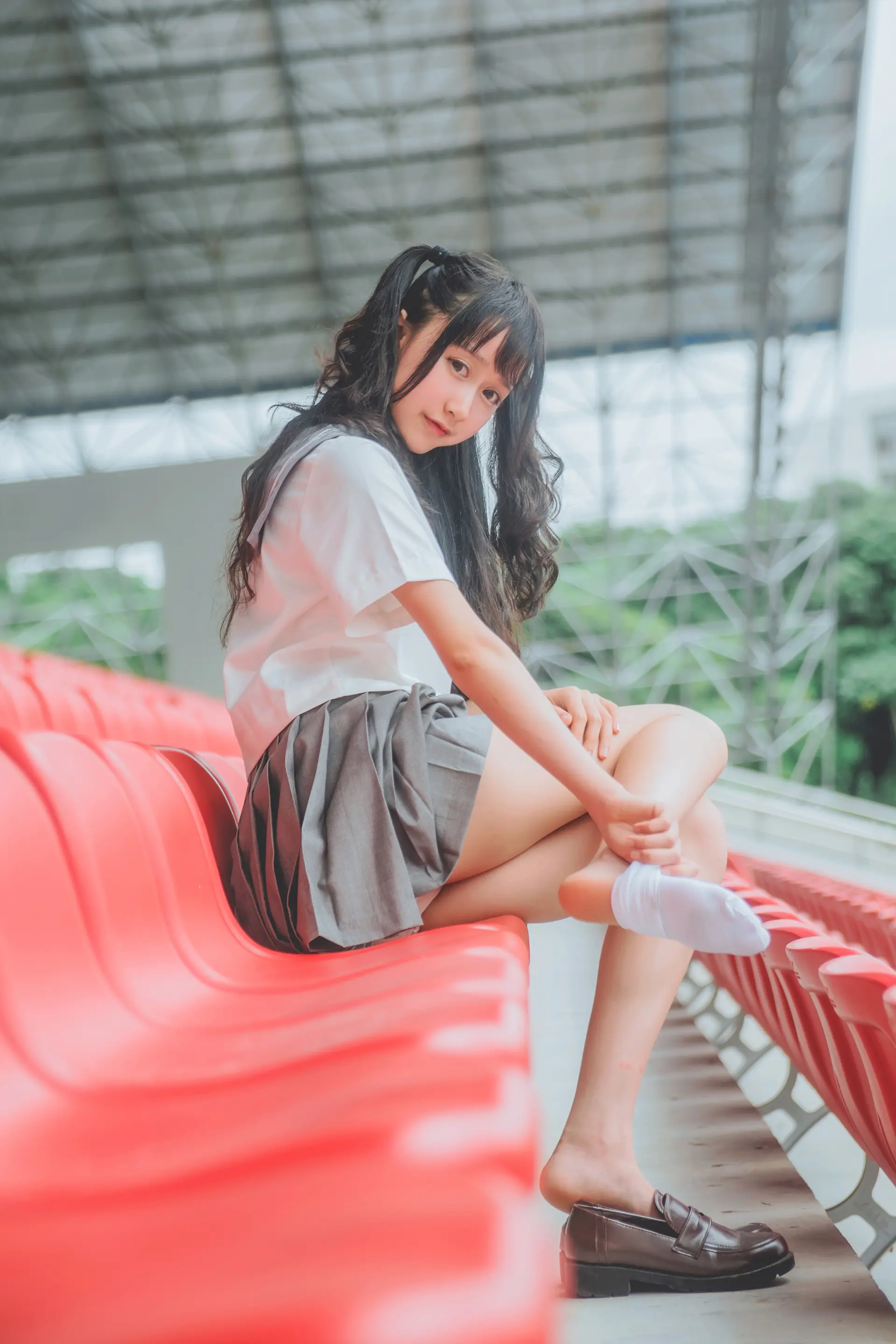 木绵绵 灰色JK [38P]