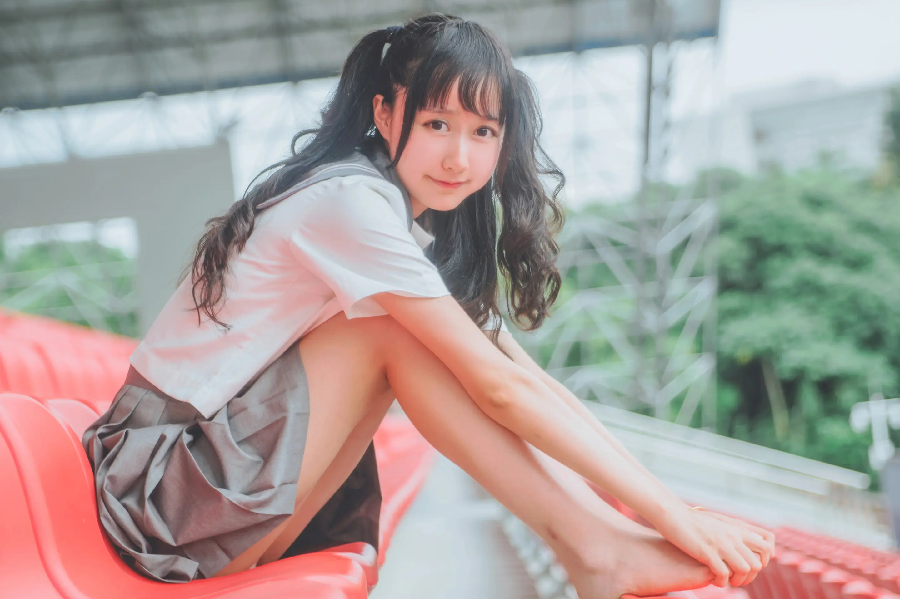 木绵绵 灰色JK [38P]