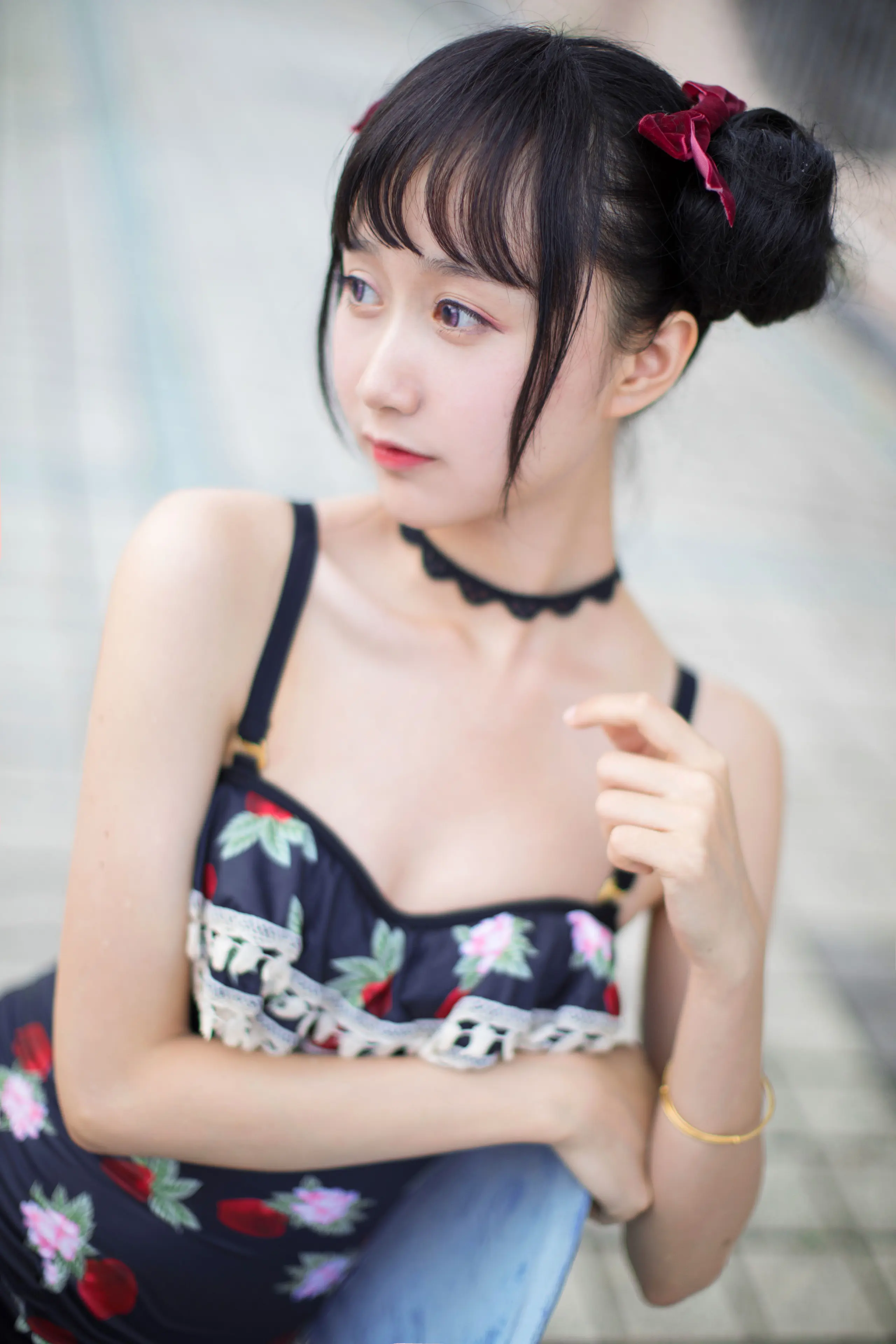 木绵绵 草莓泳衣 [40P]