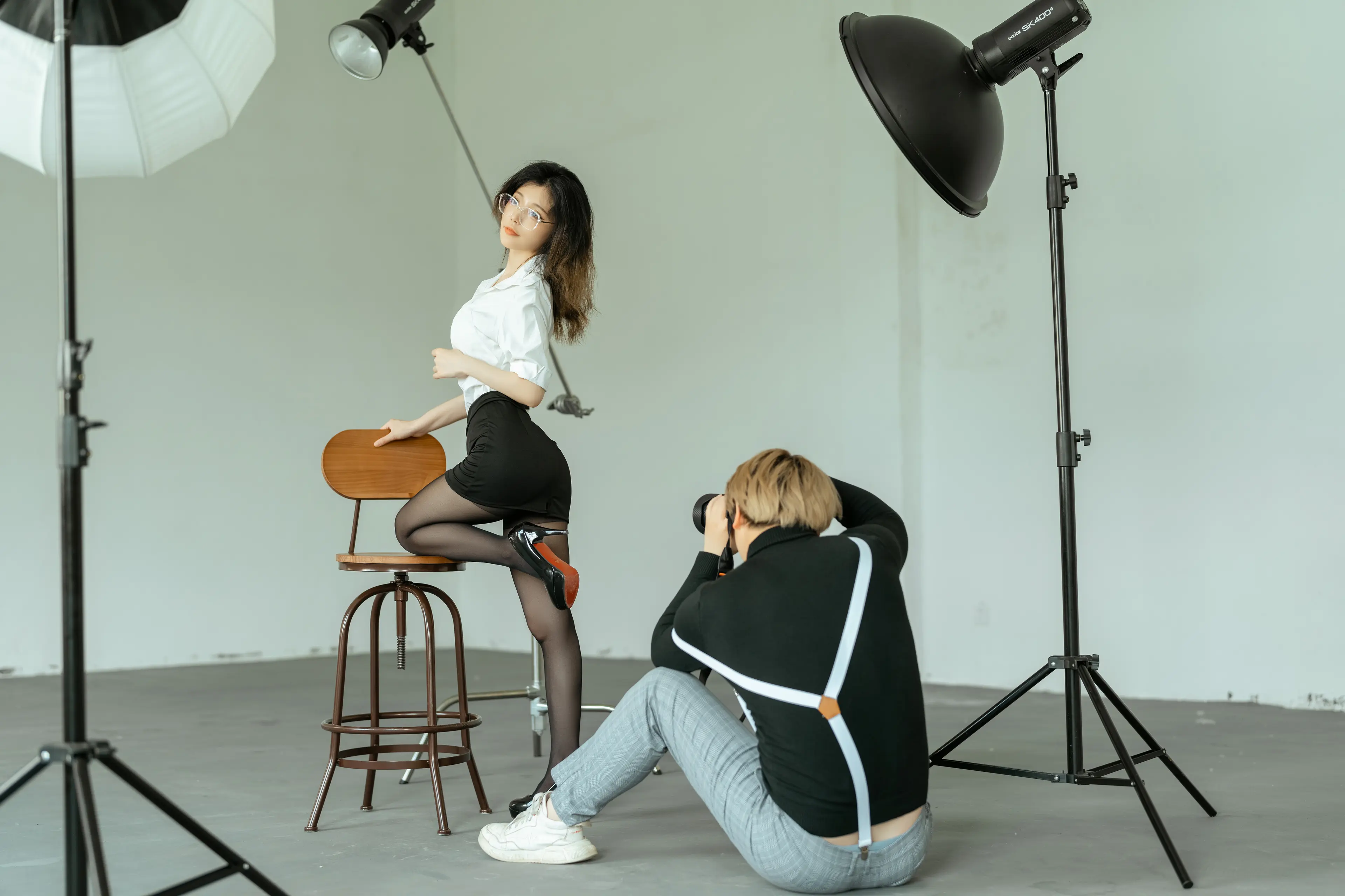 桃良阿宅 关于模特兼职那些事 [48P]