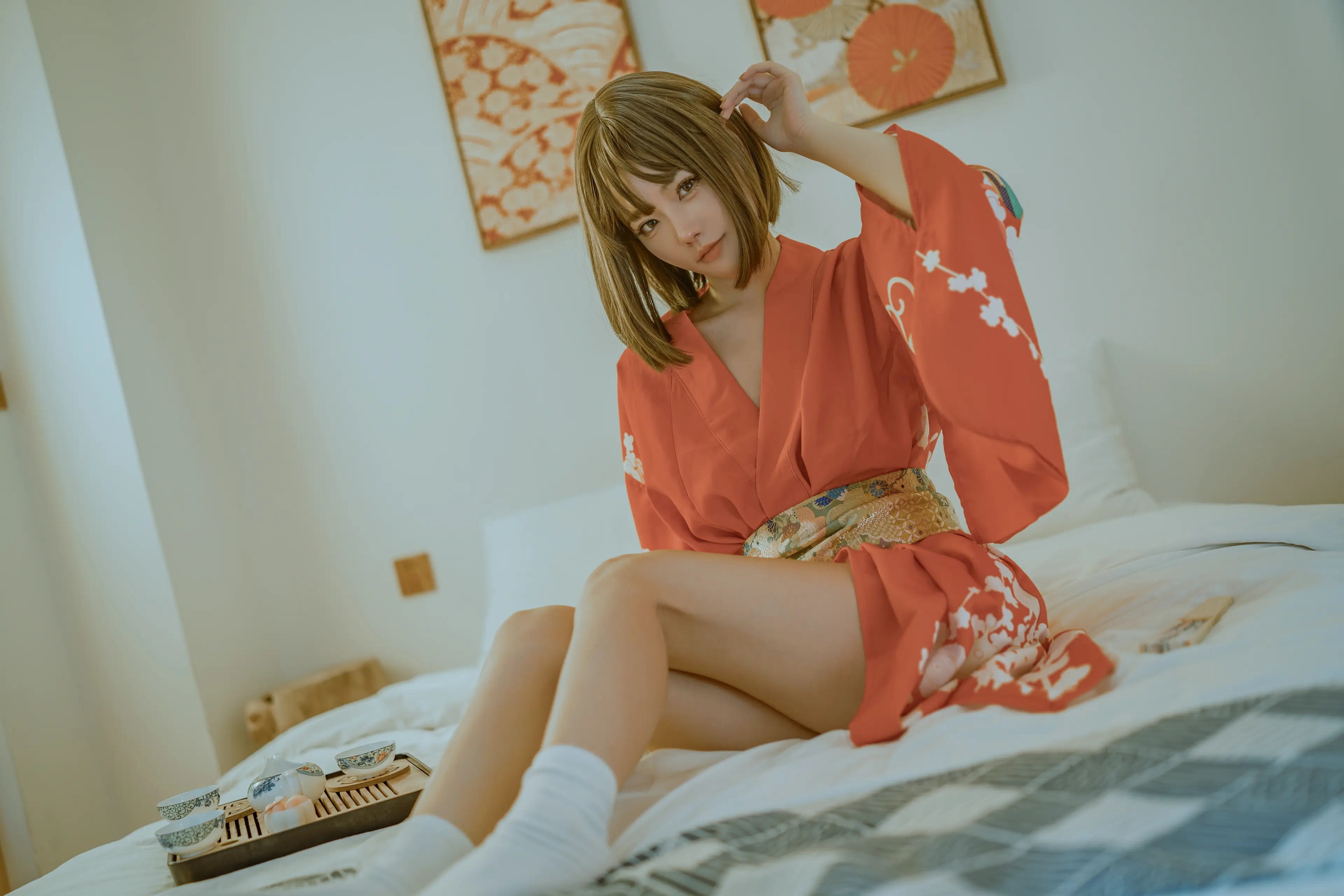 桃良阿宅 浴衣 [46P]