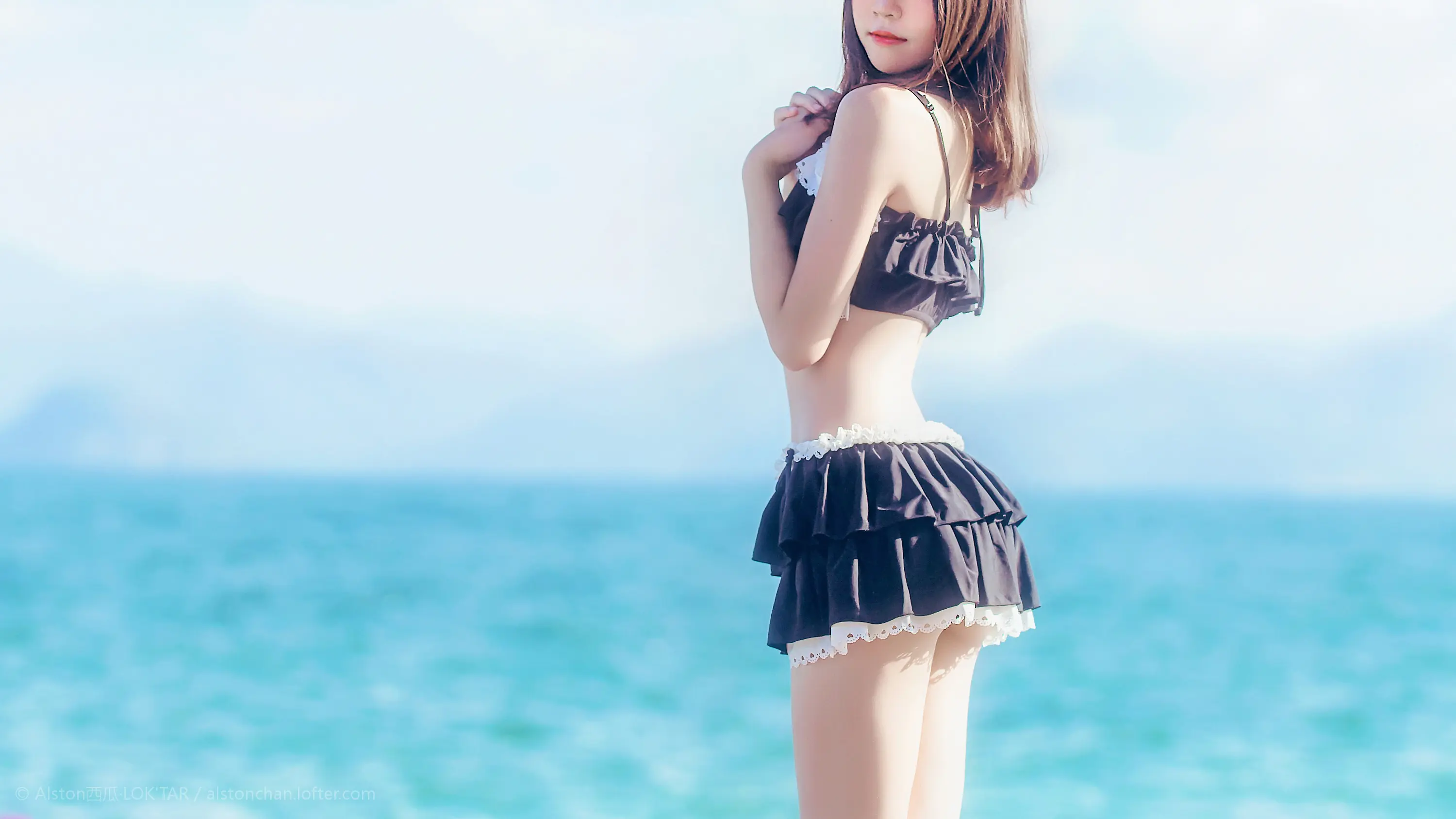 桜桃喵 一起去海边吧 [10P]