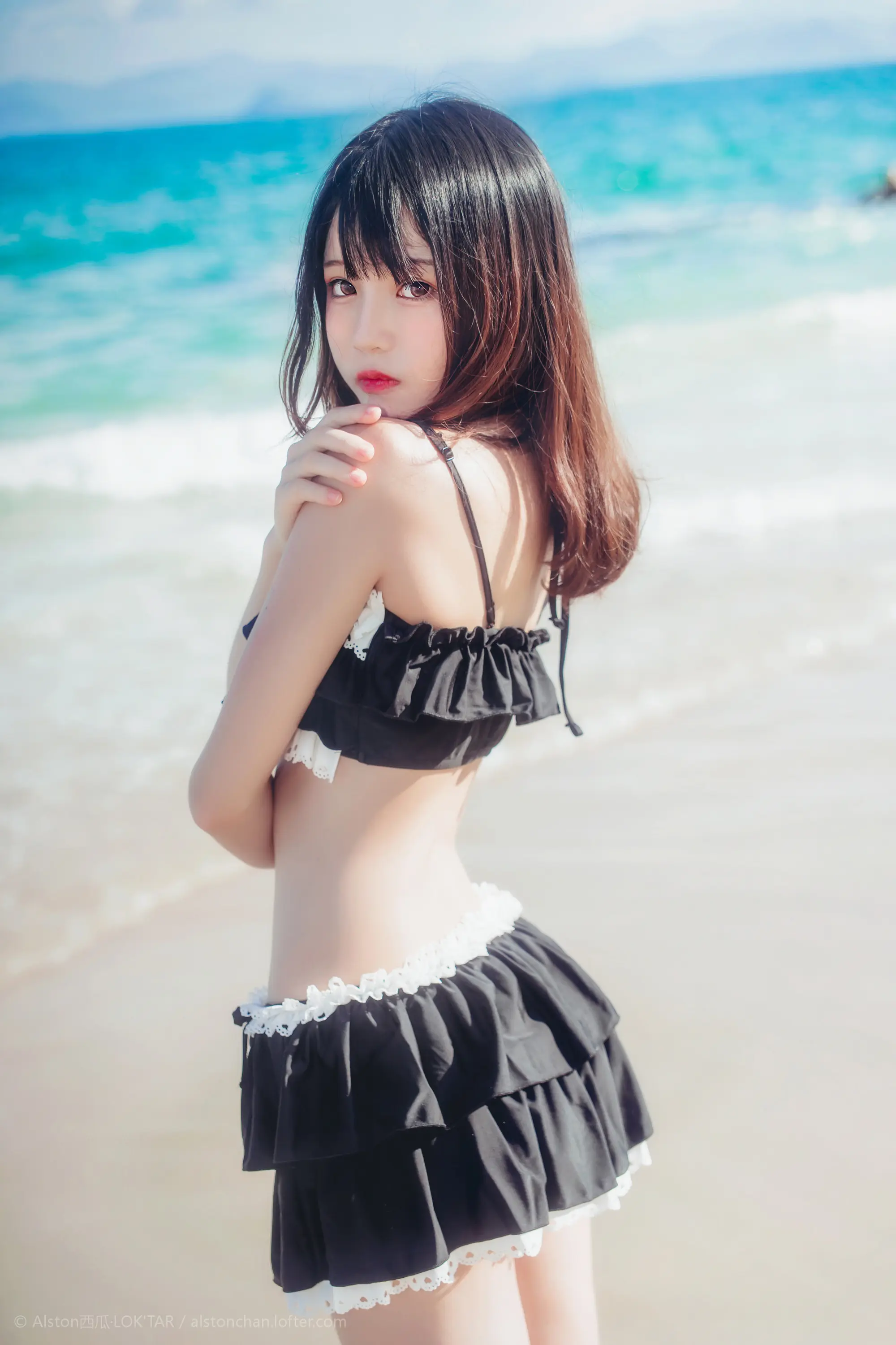 桜桃喵 一起去海边吧 [10P]