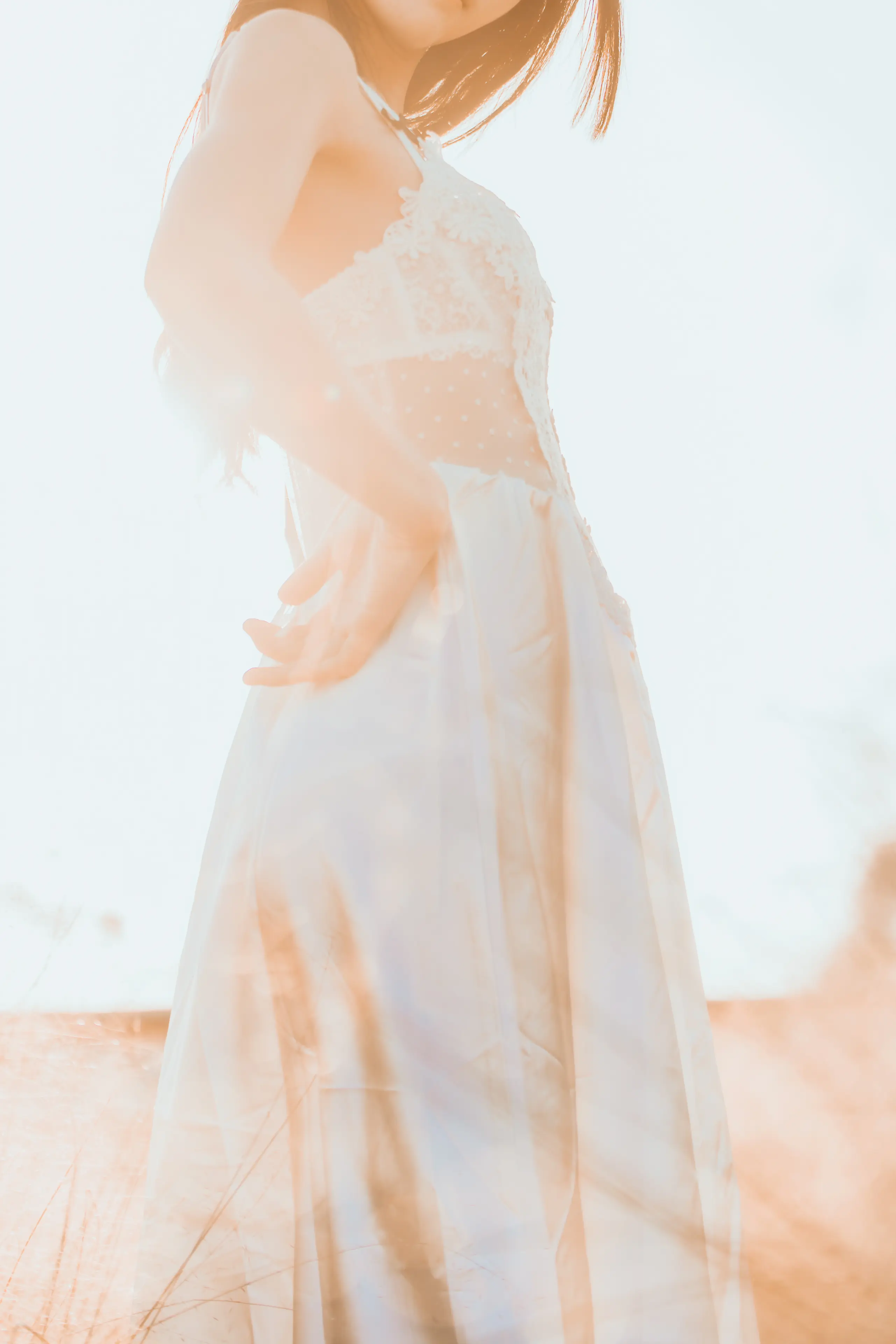 桜桃喵 冬眠 白裙下 [45P]