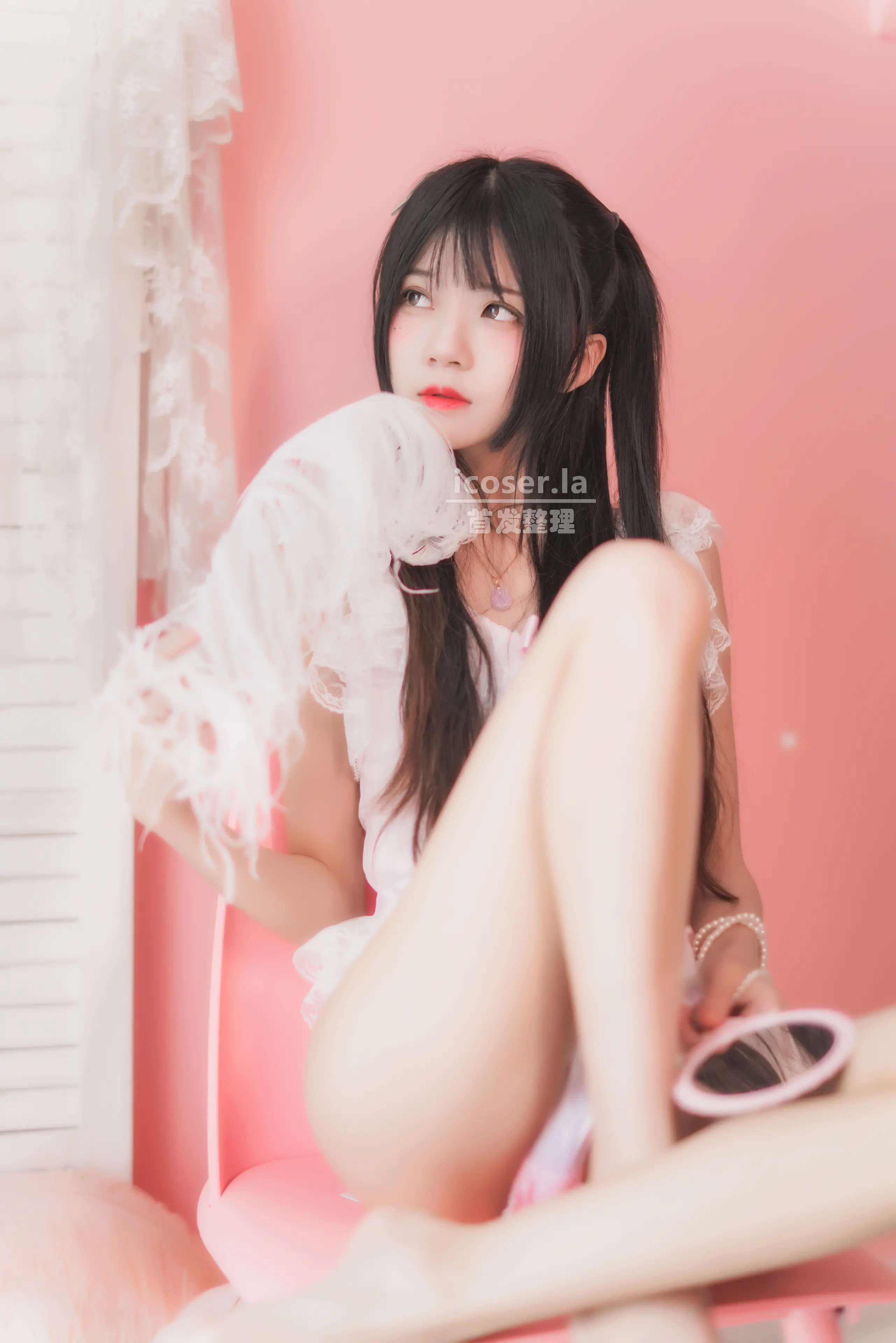 桜桃喵 冬眠系列 粉色浴缸 [58P]