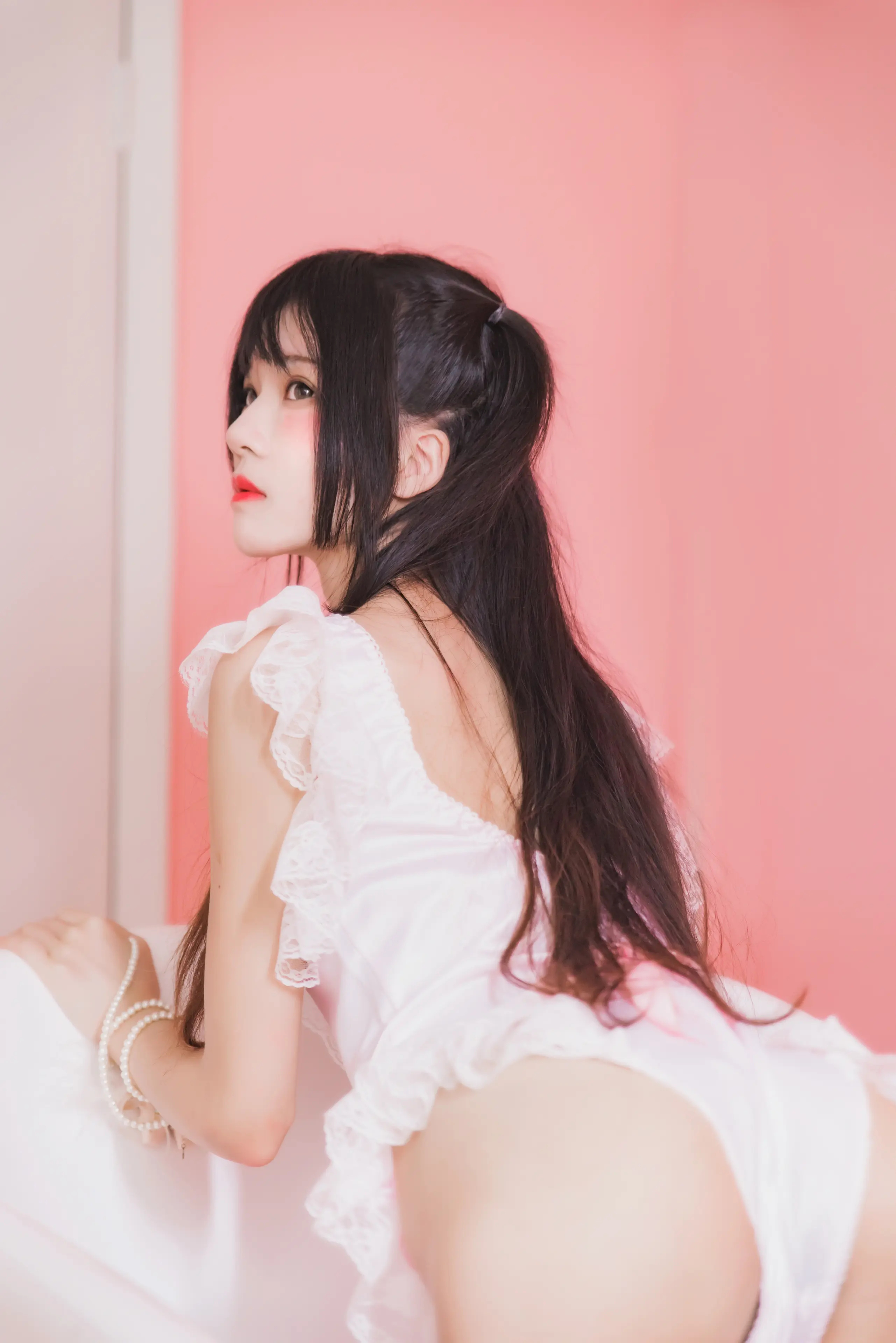 桜桃喵 冬眠系列 粉色浴缸 [58P]