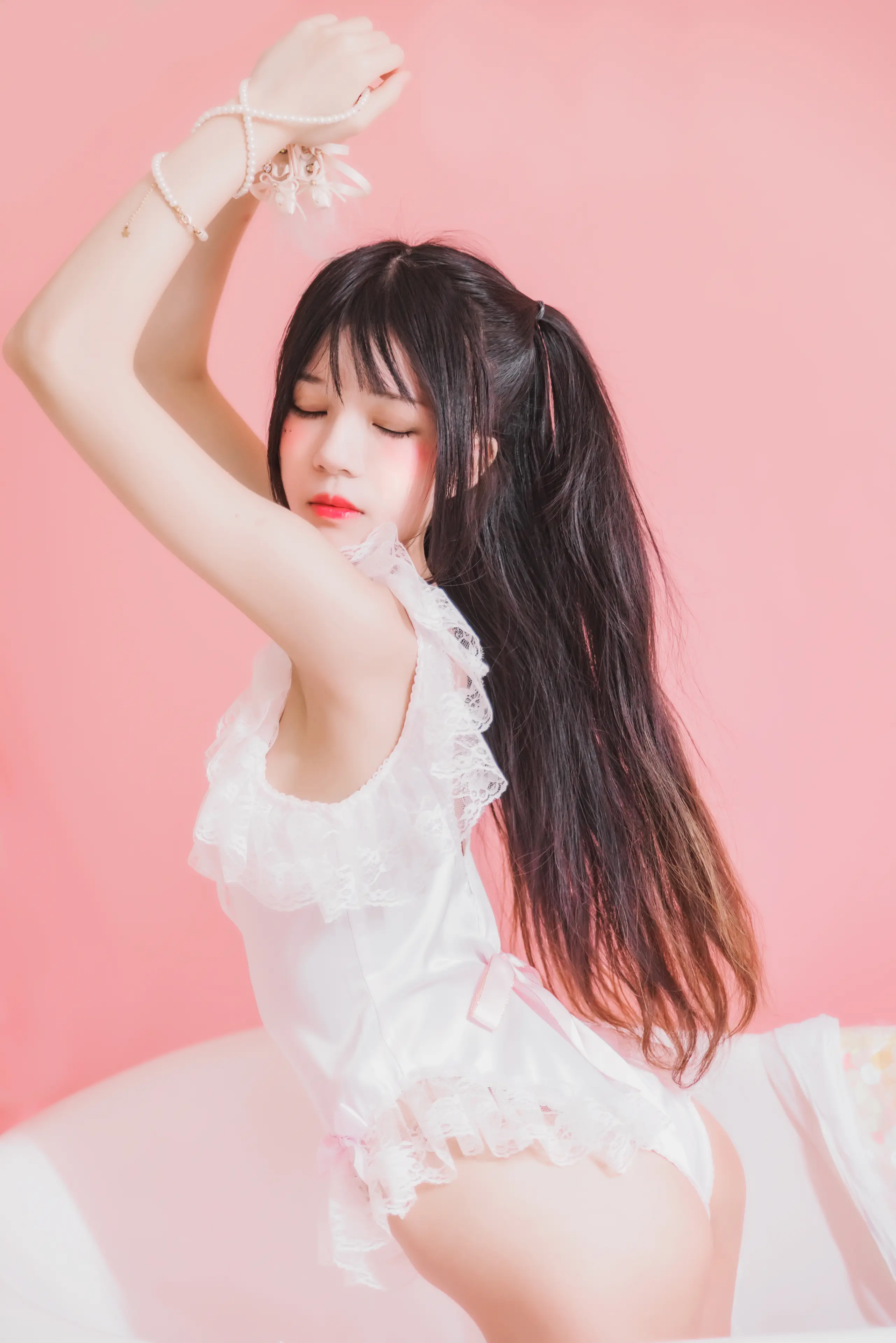 桜桃喵 冬眠系列 粉色浴缸 [58P]