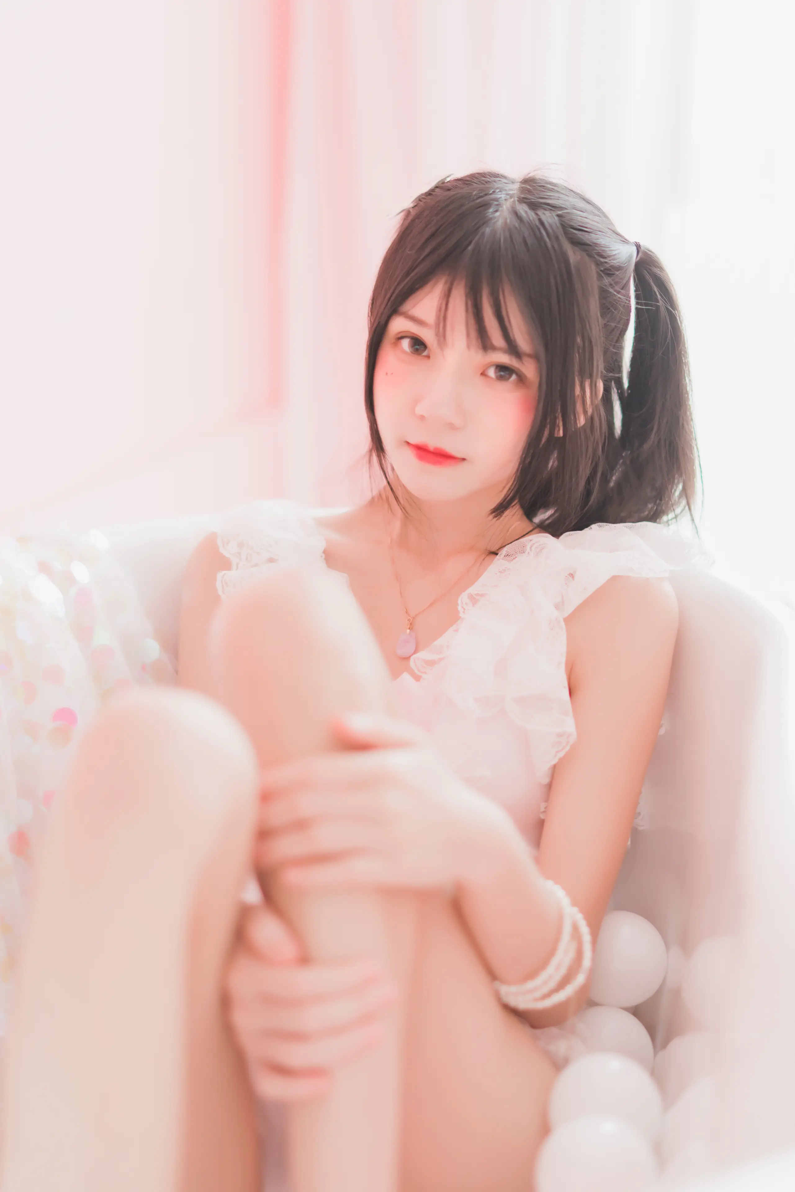 桜桃喵 冬眠系列 粉色浴缸 [58P]