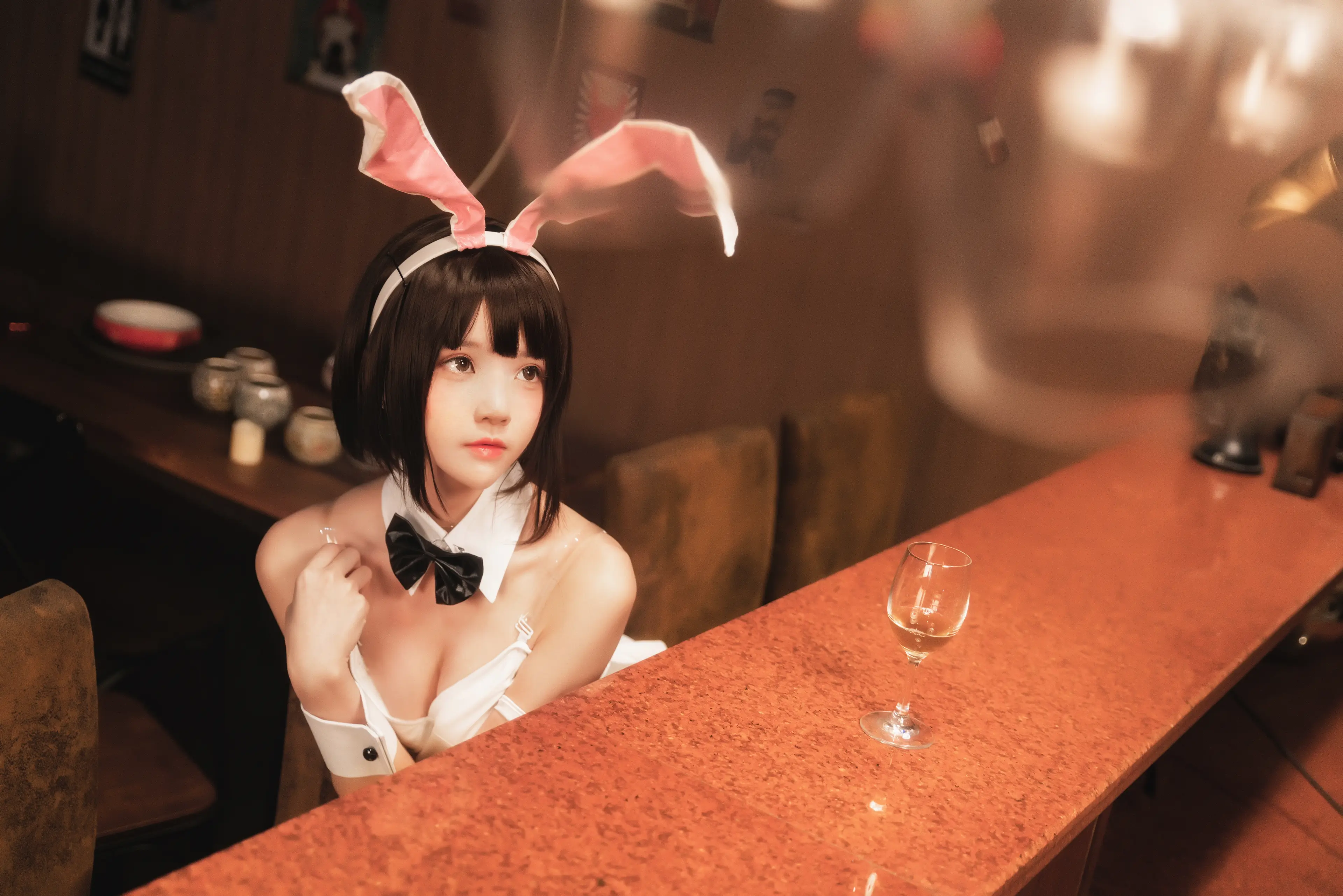 桜桃喵 加藤惠 兔女郎 [29P]