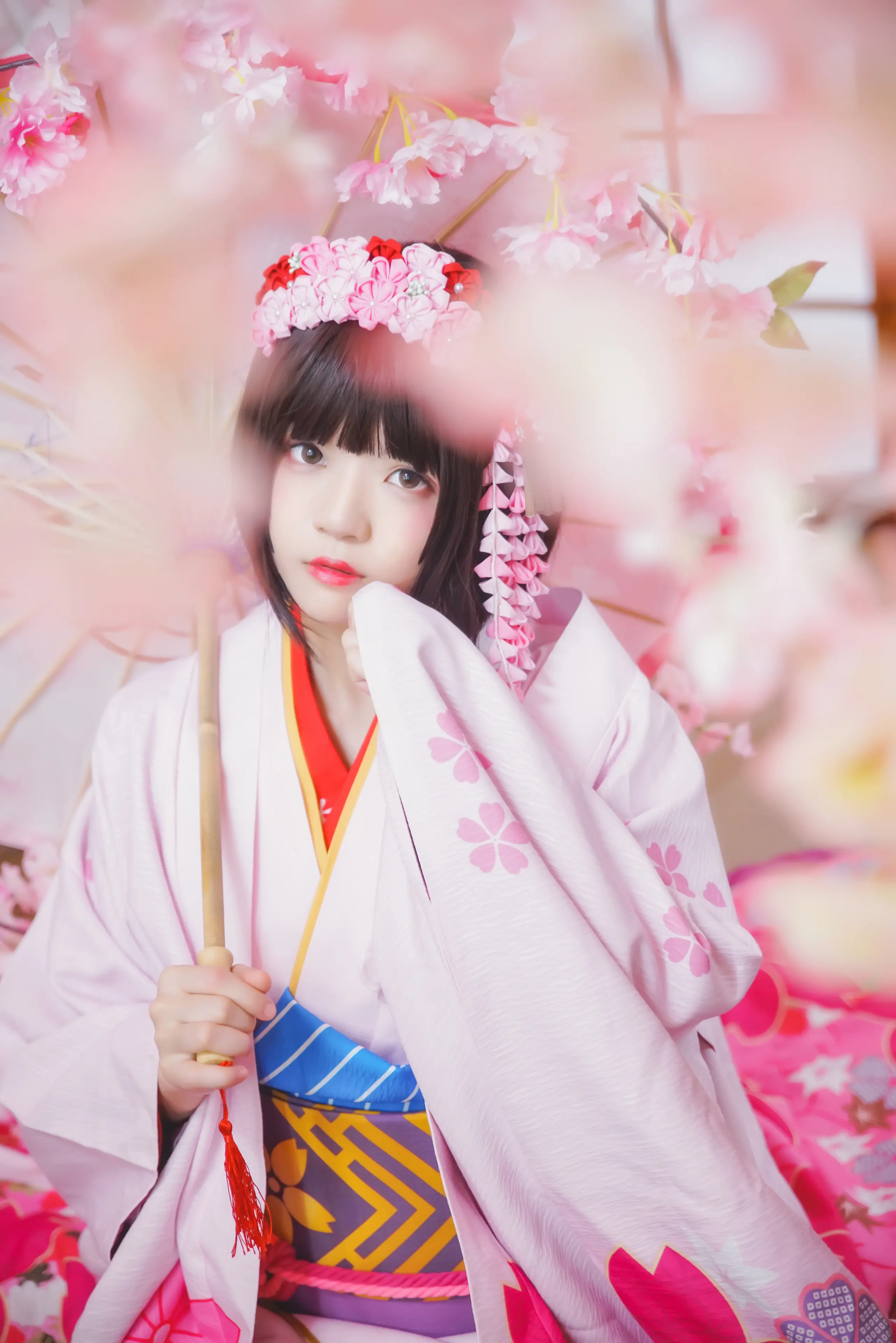 桜桃喵 加藤惠 和服 [23P]