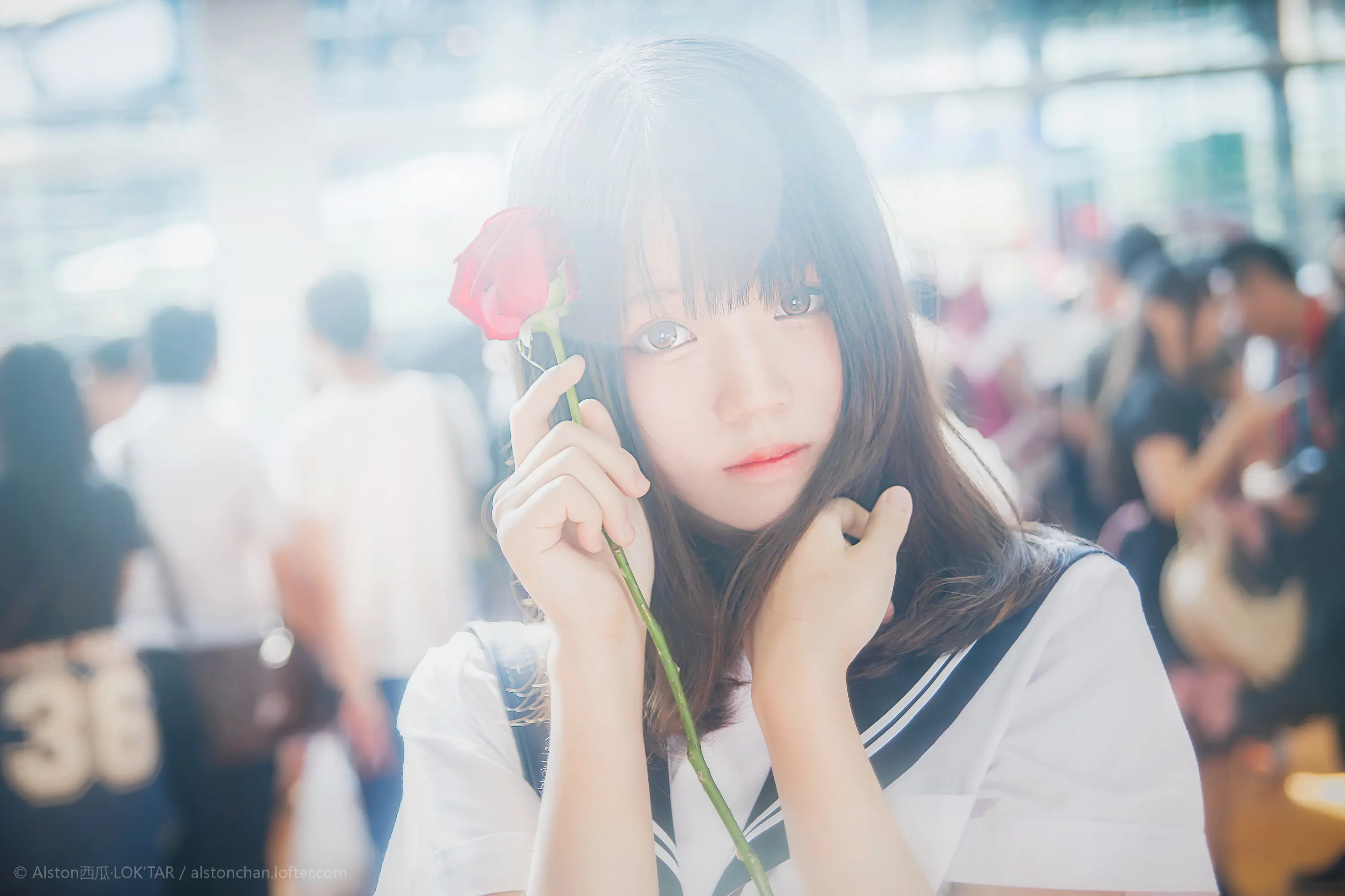 桜桃喵 动漫节 JK [9P]