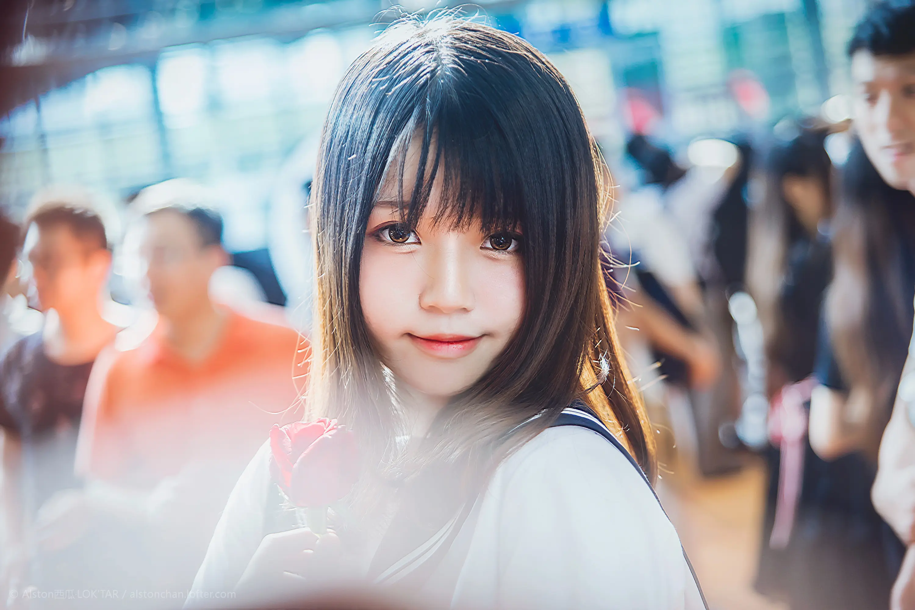 桜桃喵 动漫节 JK [9P]