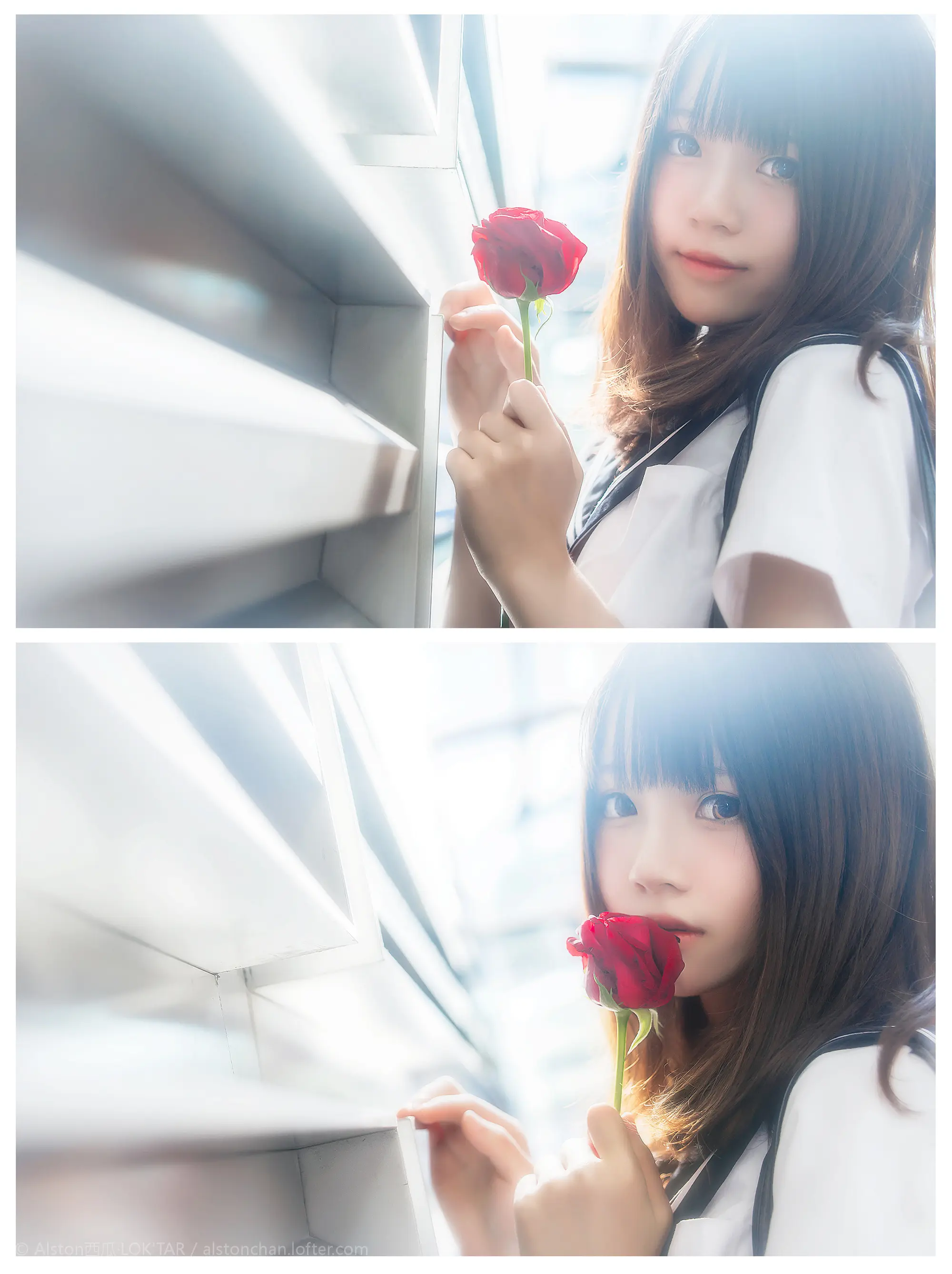 桜桃喵 动漫节 JK [9P]