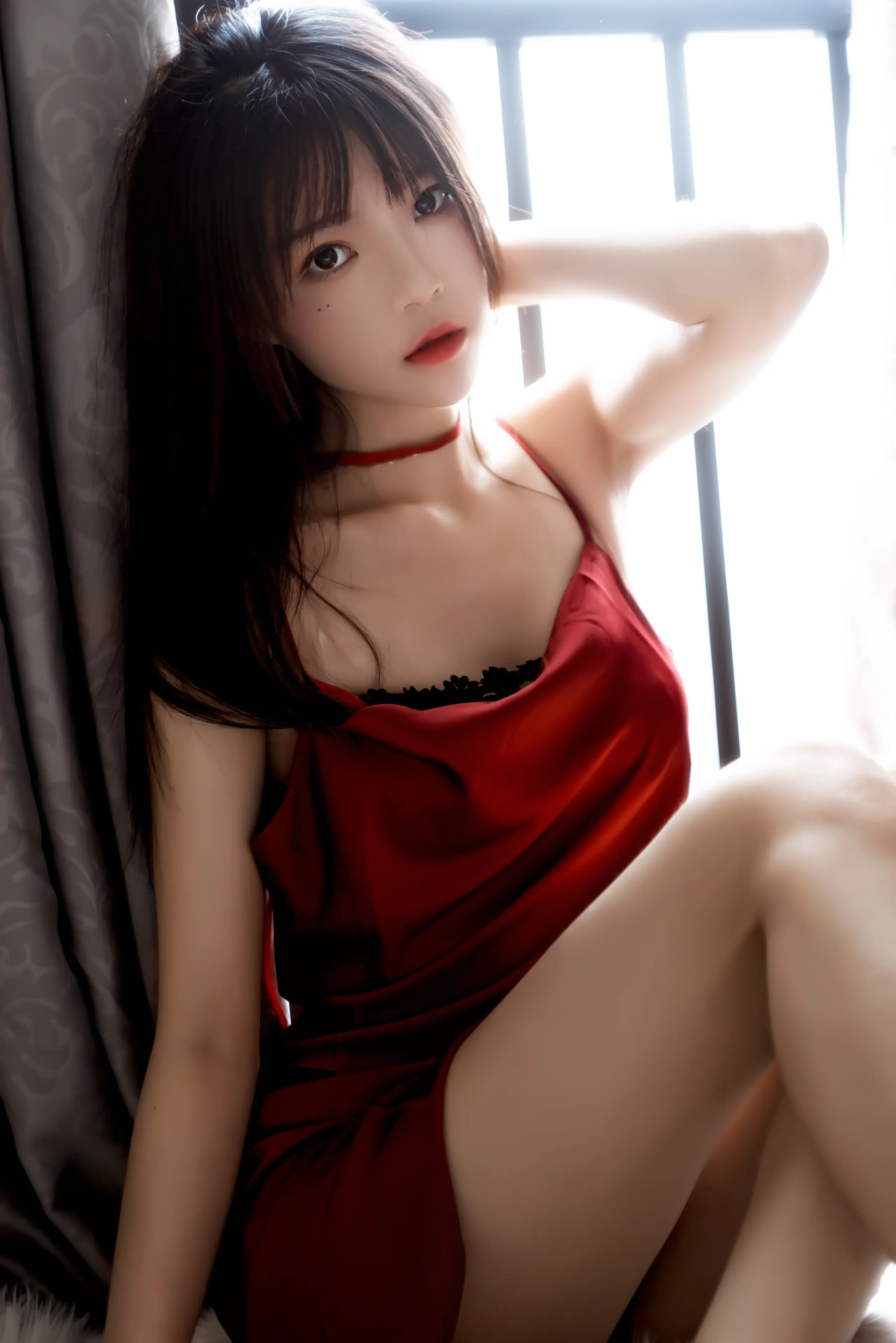 桜桃喵 千丝万缕的红 [69P]