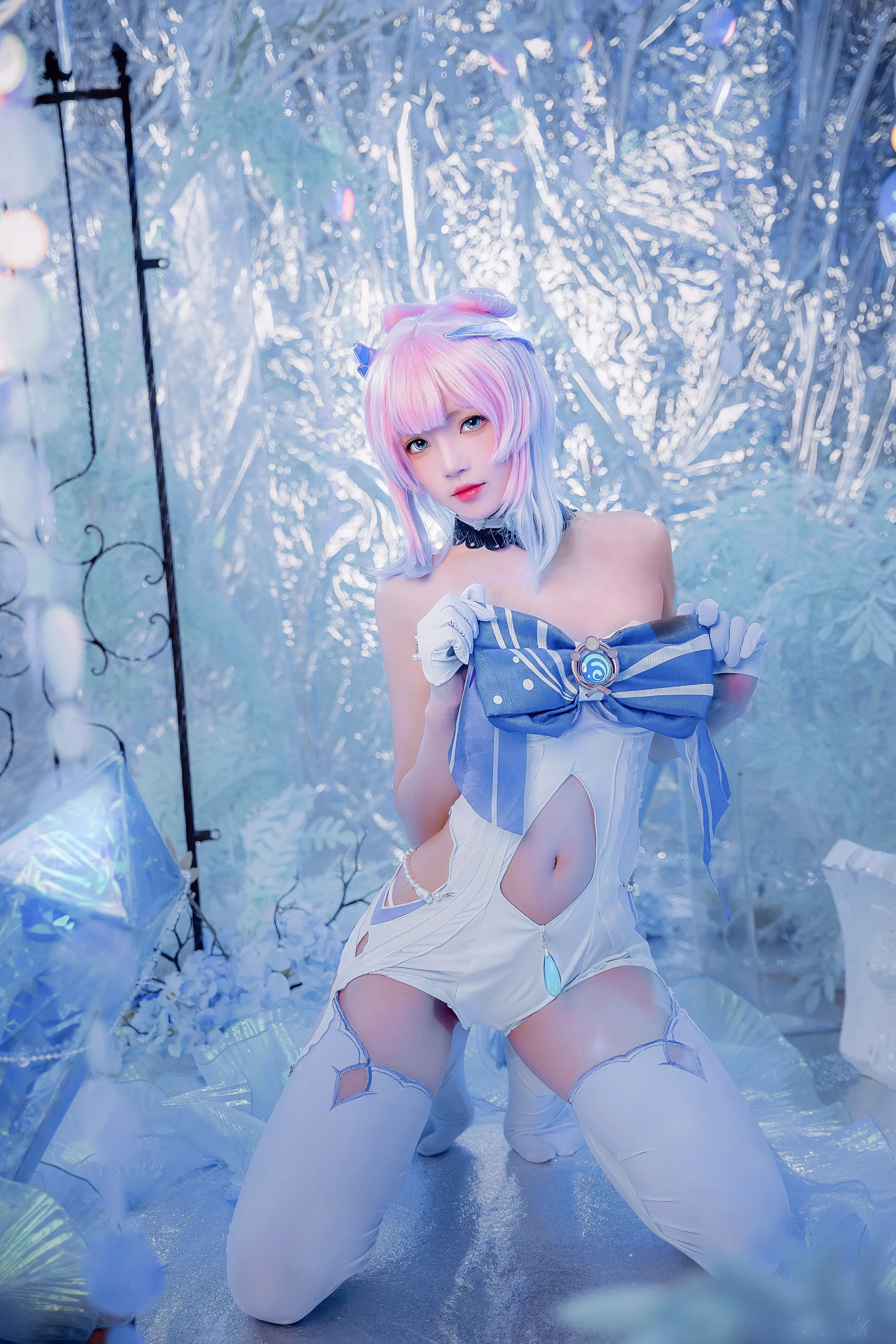 桜桃喵 原神 珊瑚宫心海 [29P]