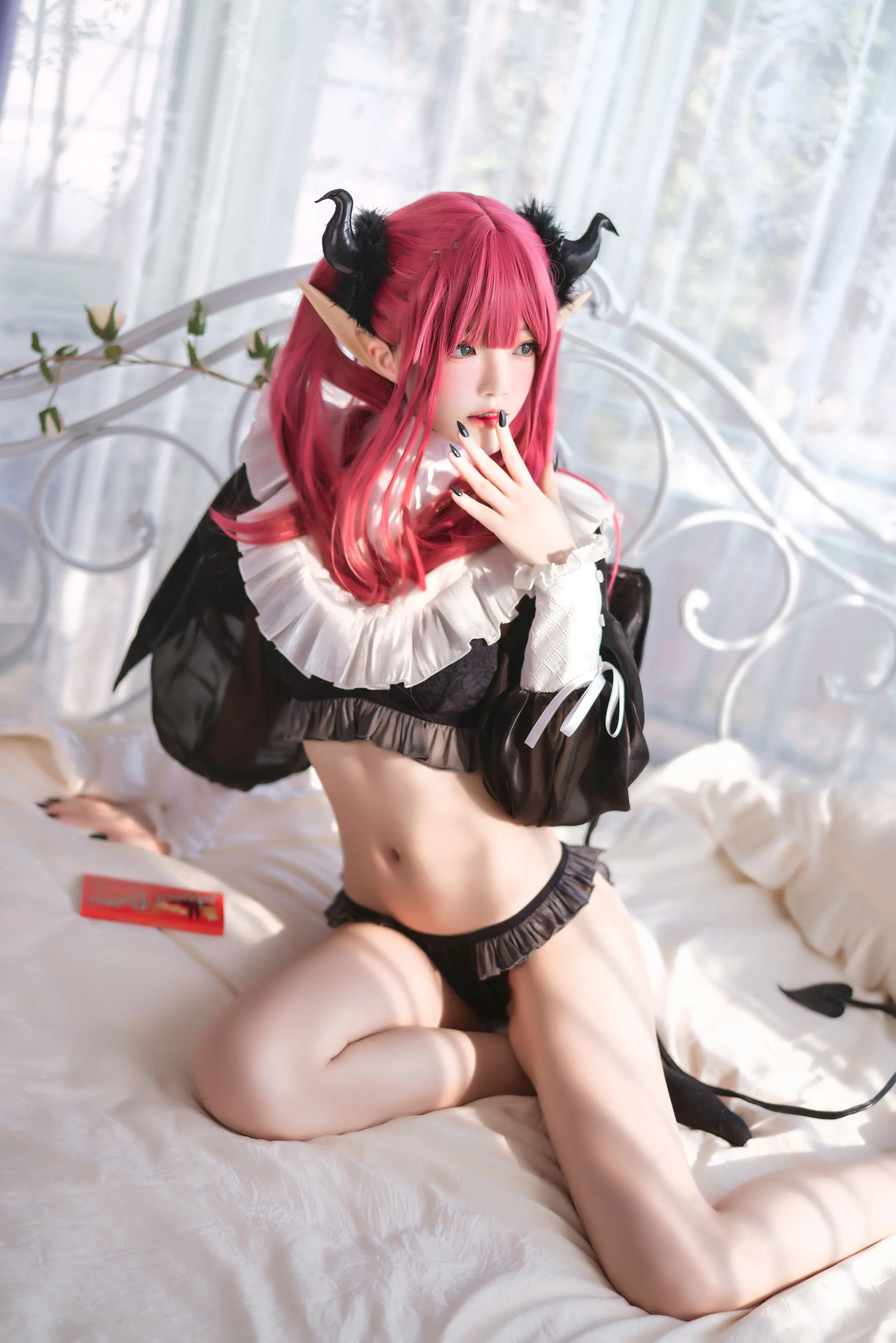 桜桃喵 喜多川海梦 魅魔 [66P]