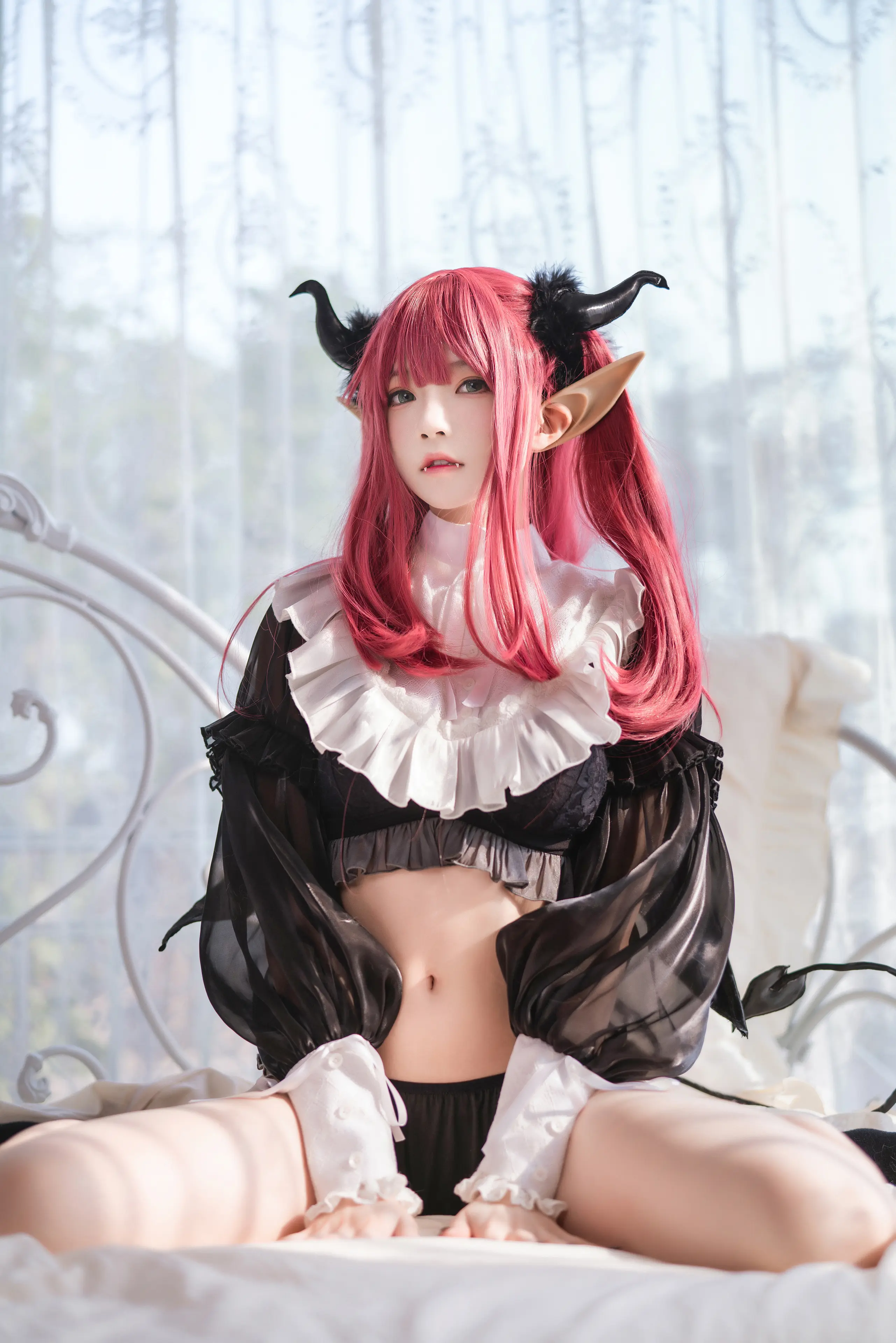 桜桃喵 喜多川海梦 魅魔 [66P]