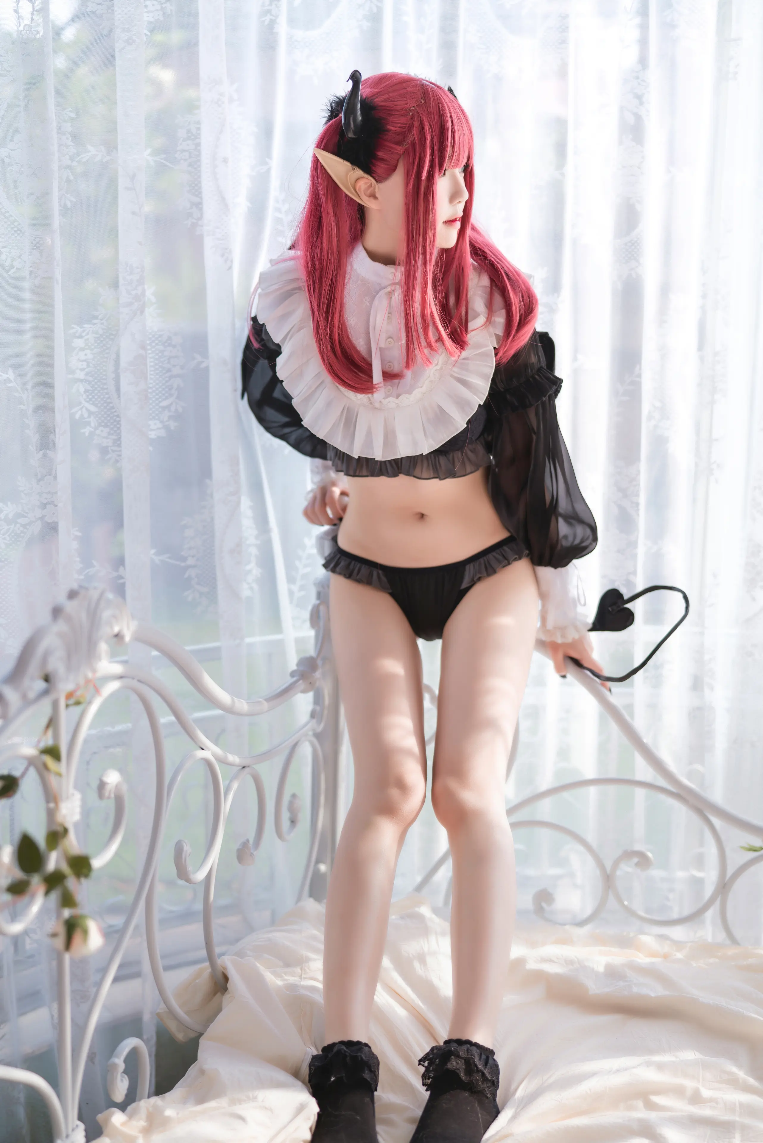 桜桃喵 喜多川海梦 魅魔 [66P]