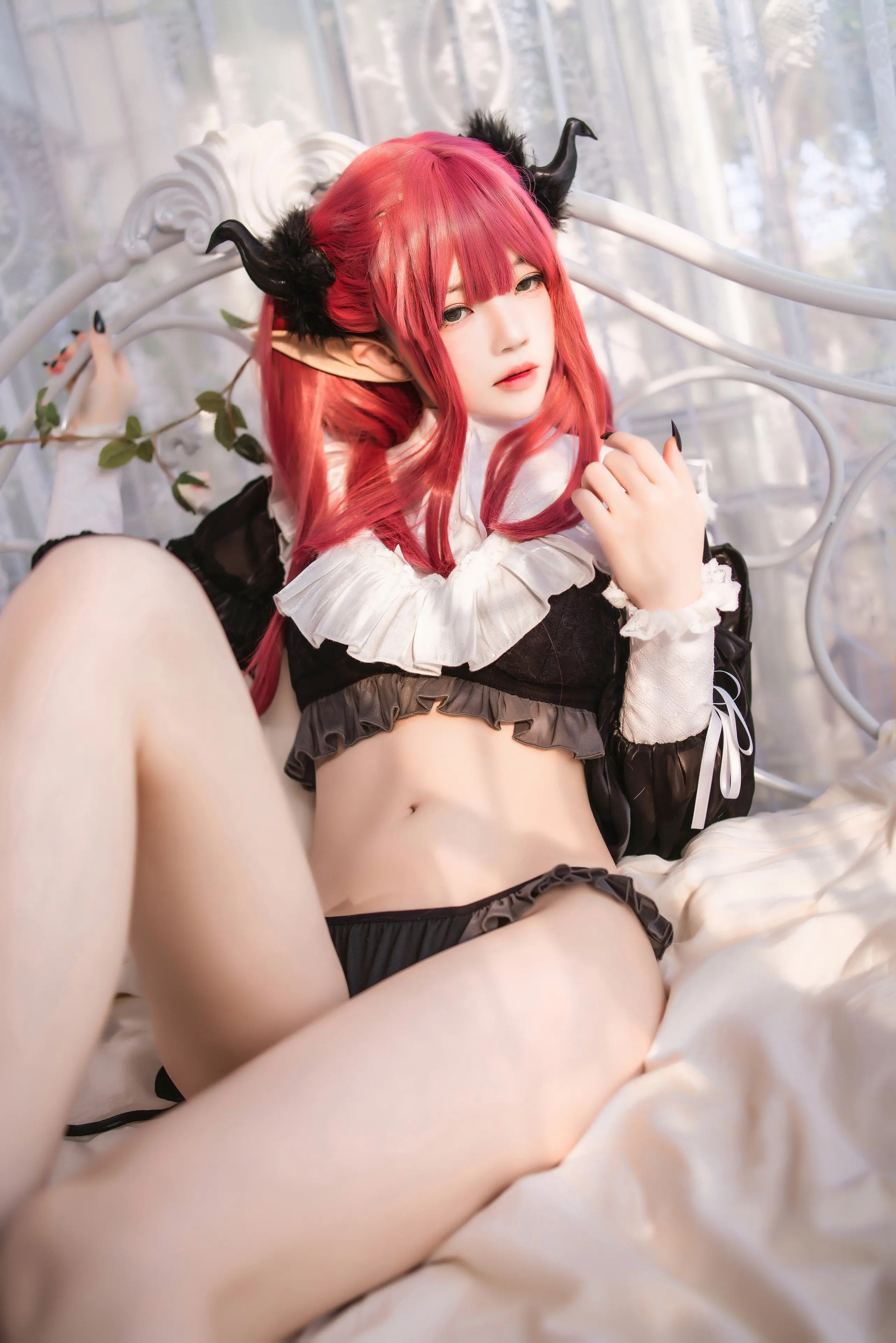 桜桃喵 喜多川海梦 魅魔 [66P]