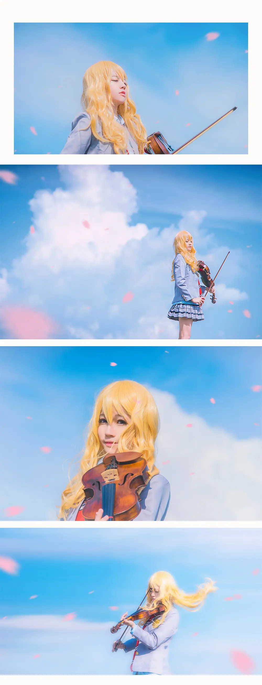 桜桃喵 四月 [10P]