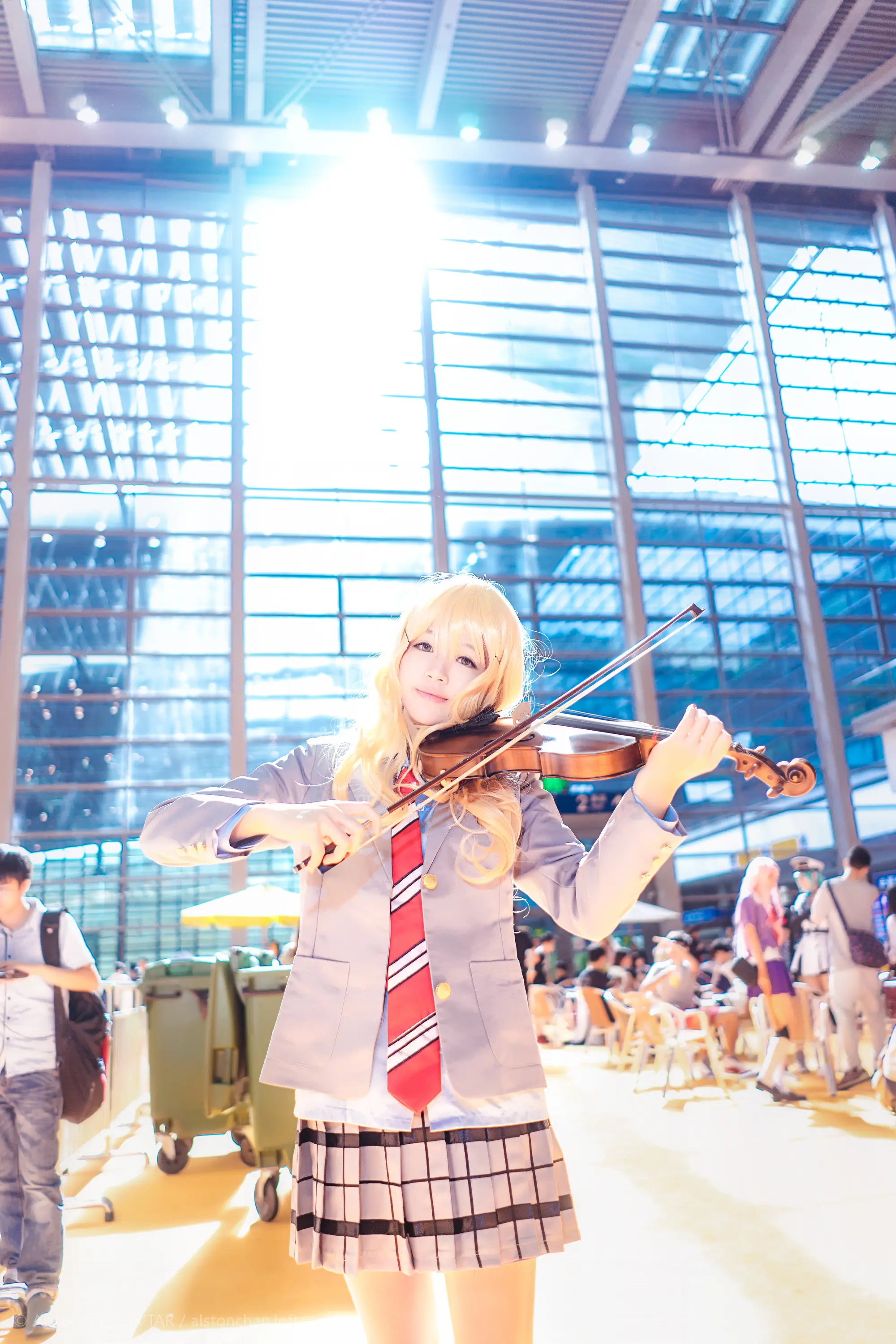 桜桃喵 四月是你的谎言 [10P]