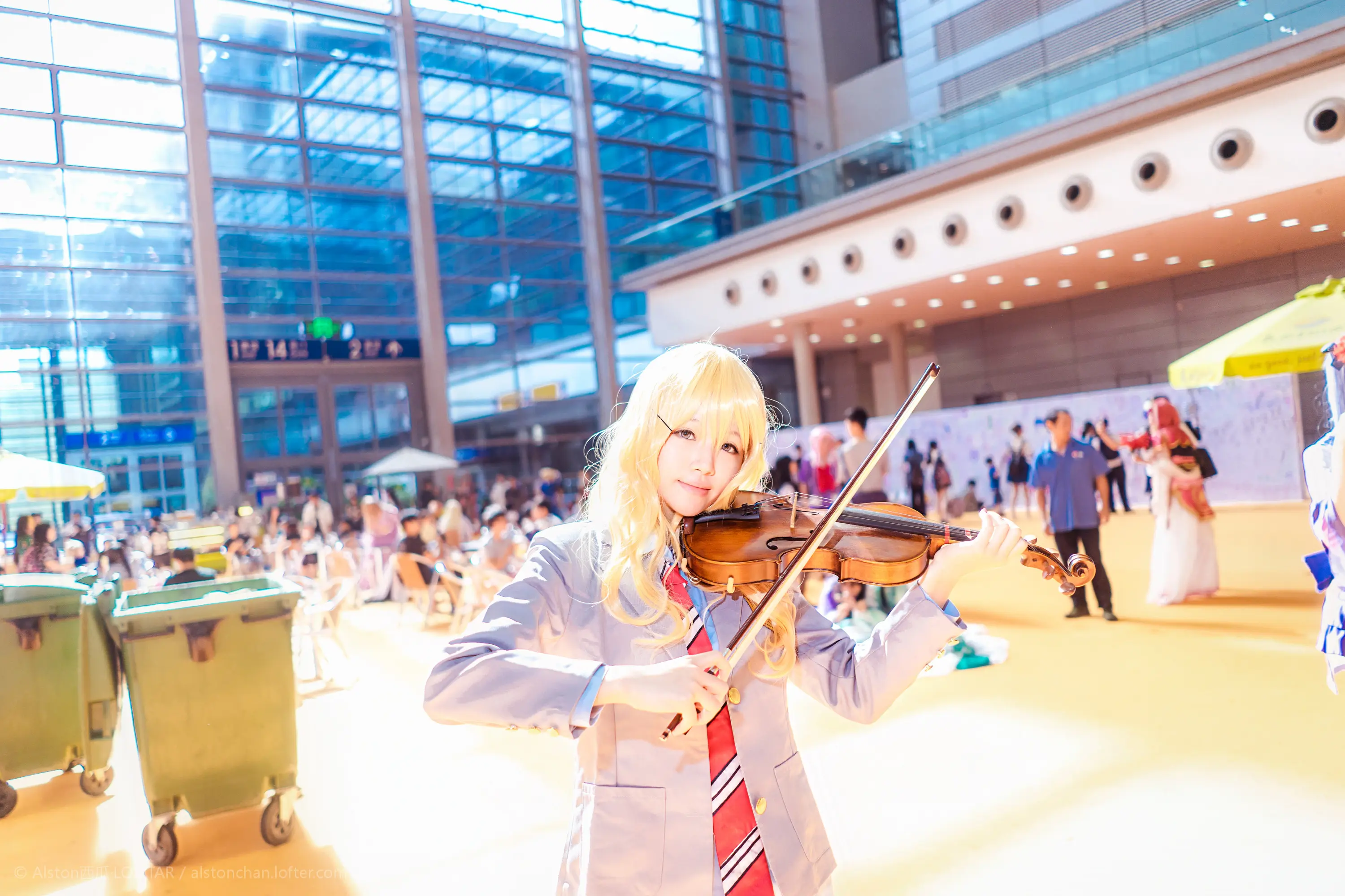 桜桃喵 四月是你的谎言 [10P]