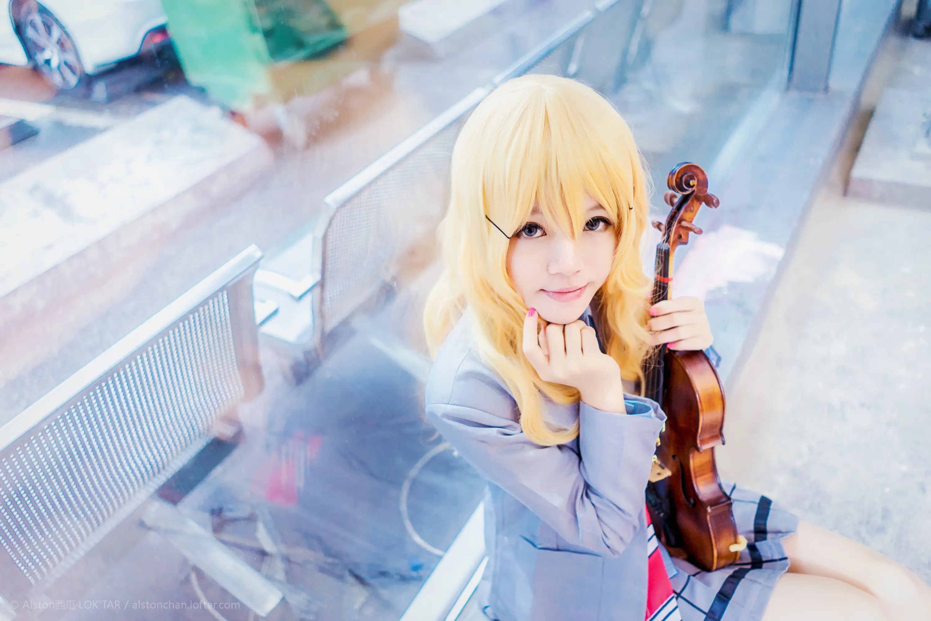 桜桃喵 四月是你的谎言 [10P]