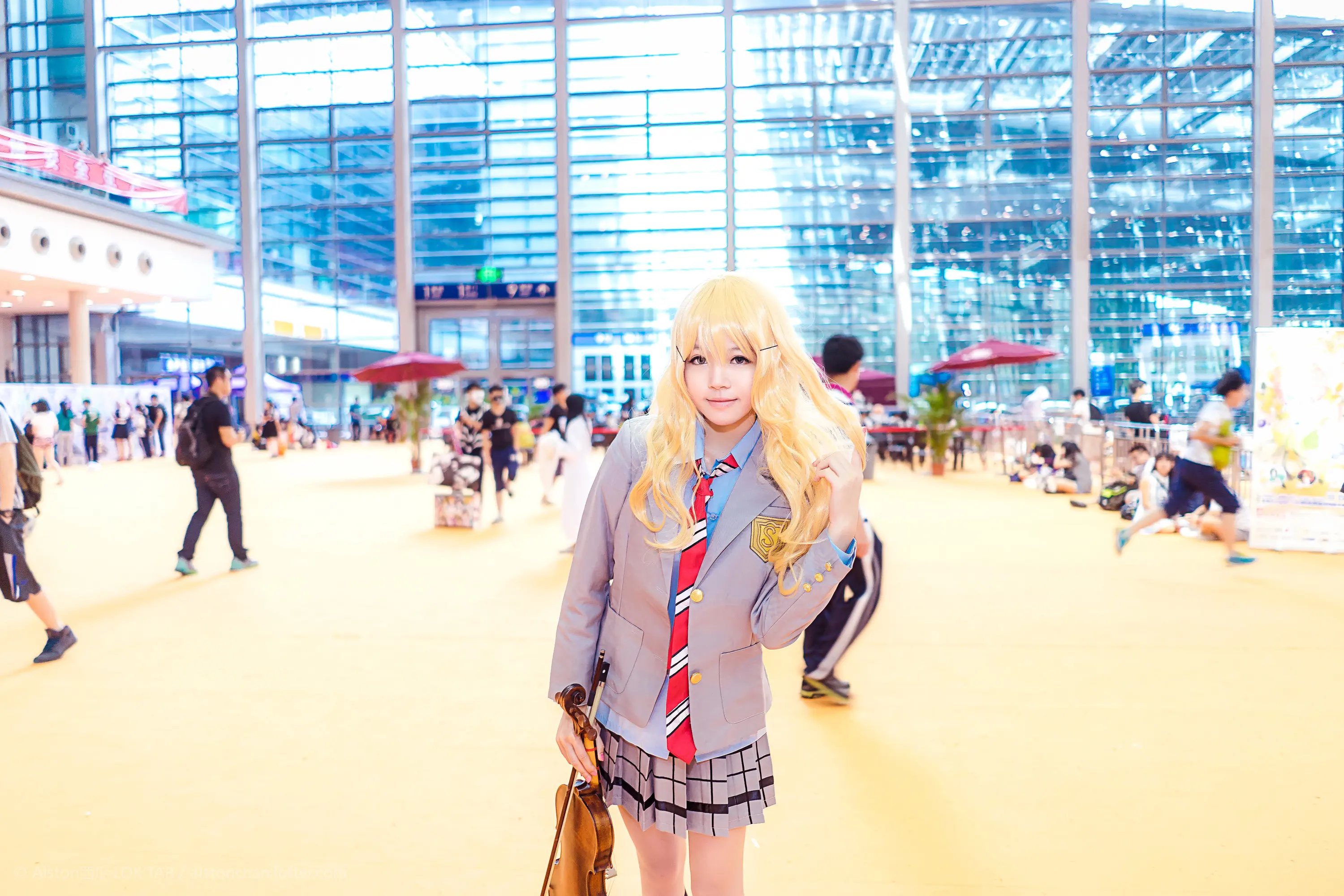 桜桃喵 四月是你的谎言 [10P]