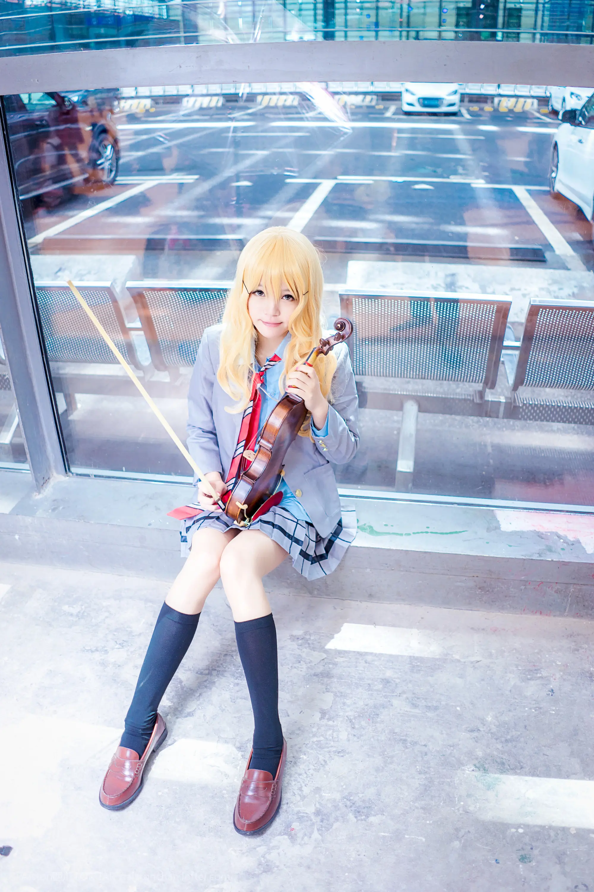 桜桃喵 四月是你的谎言 [10P]