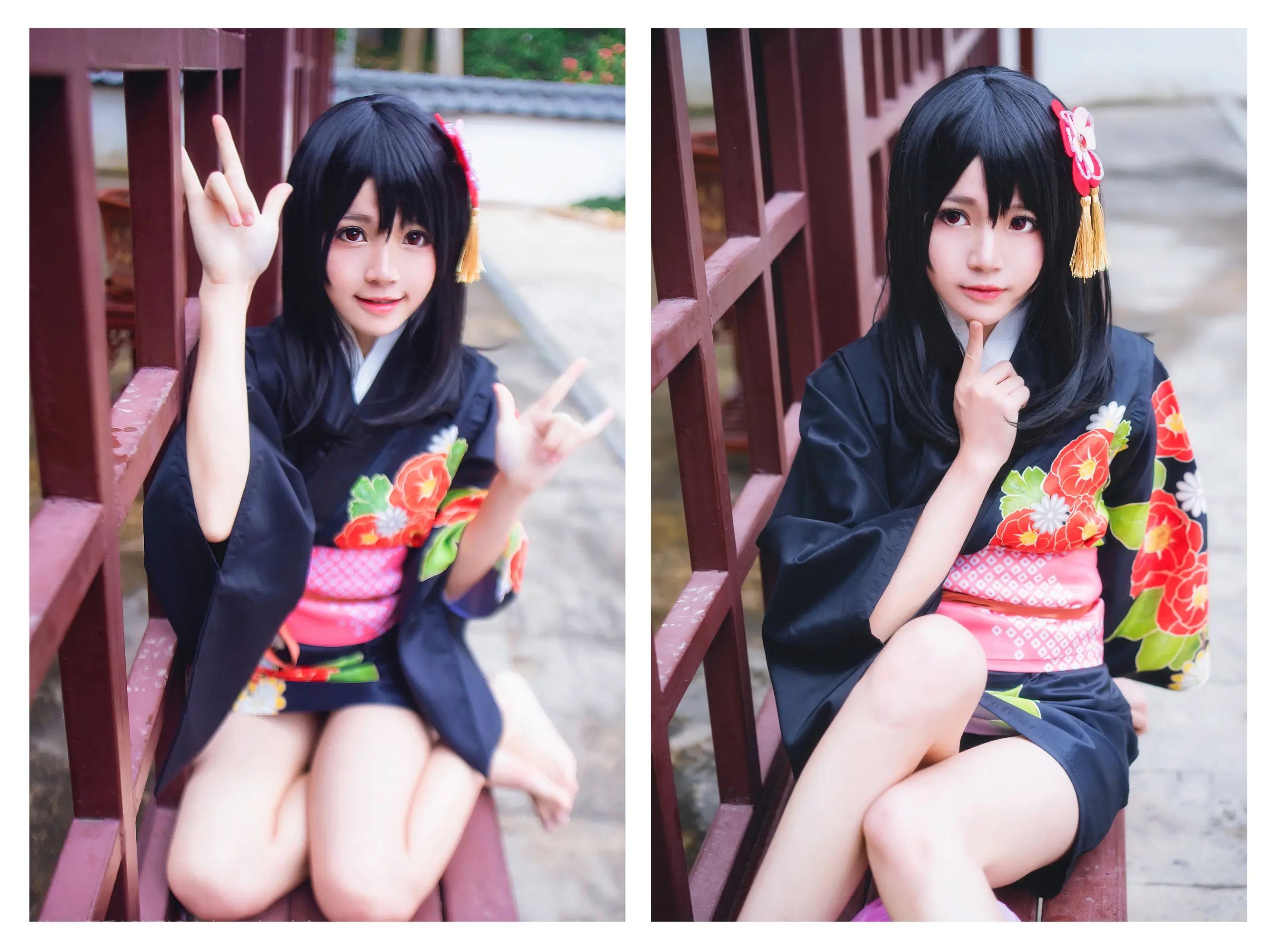 桜桃喵 妖怪浴衣 [10P]