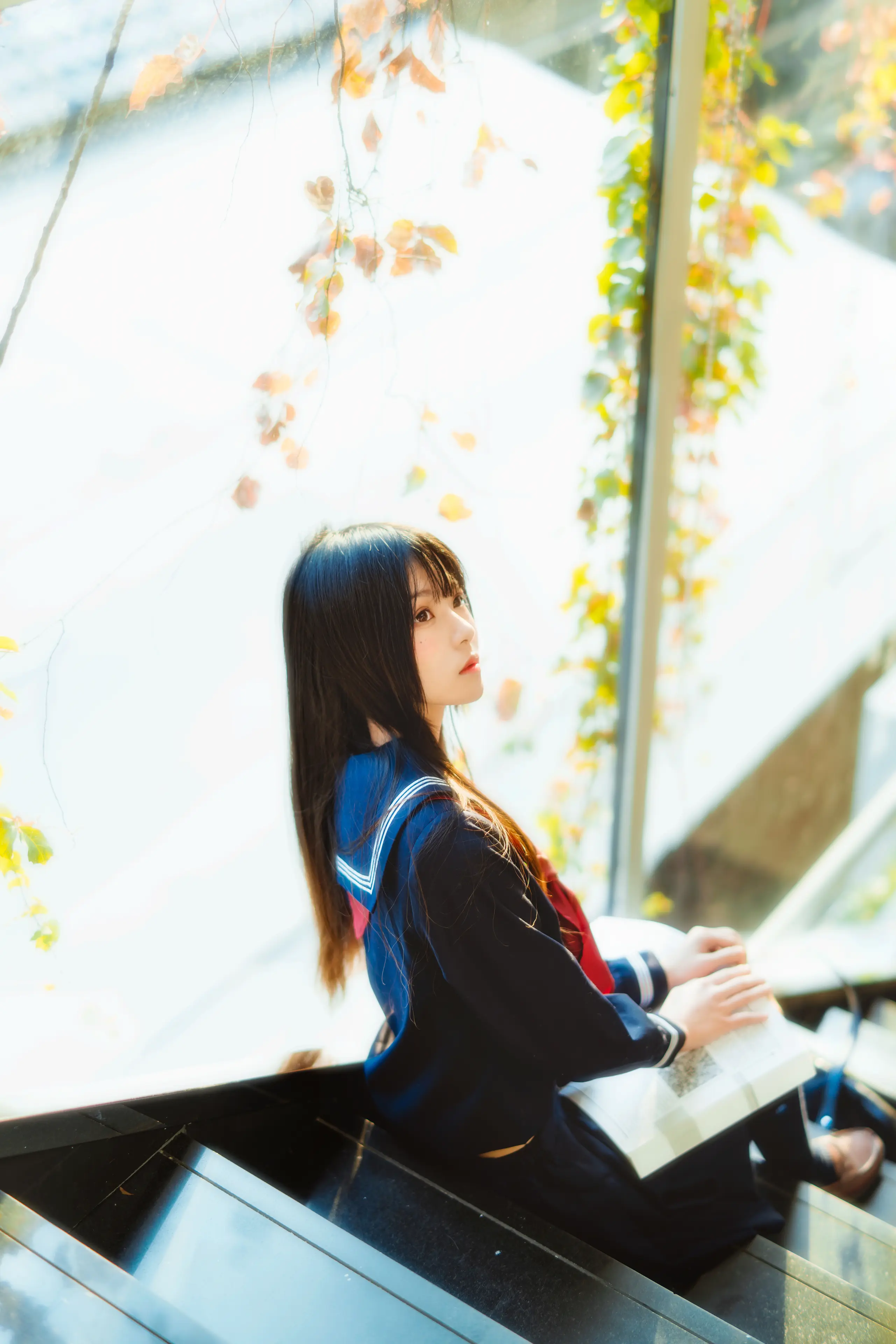 桜桃喵 小少女 黑色水手服 [50P]