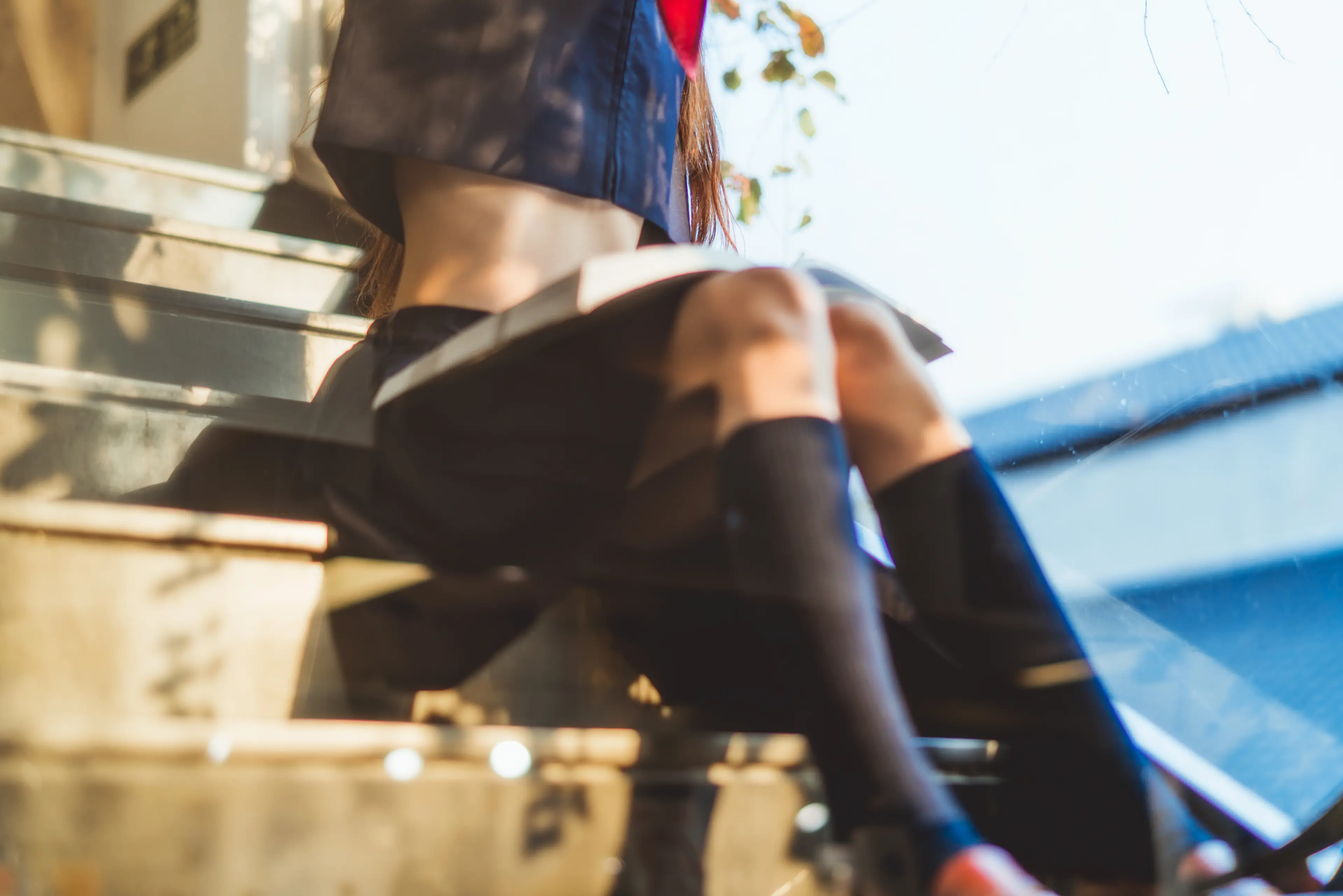 桜桃喵 小少女 黑色水手服 [50P]