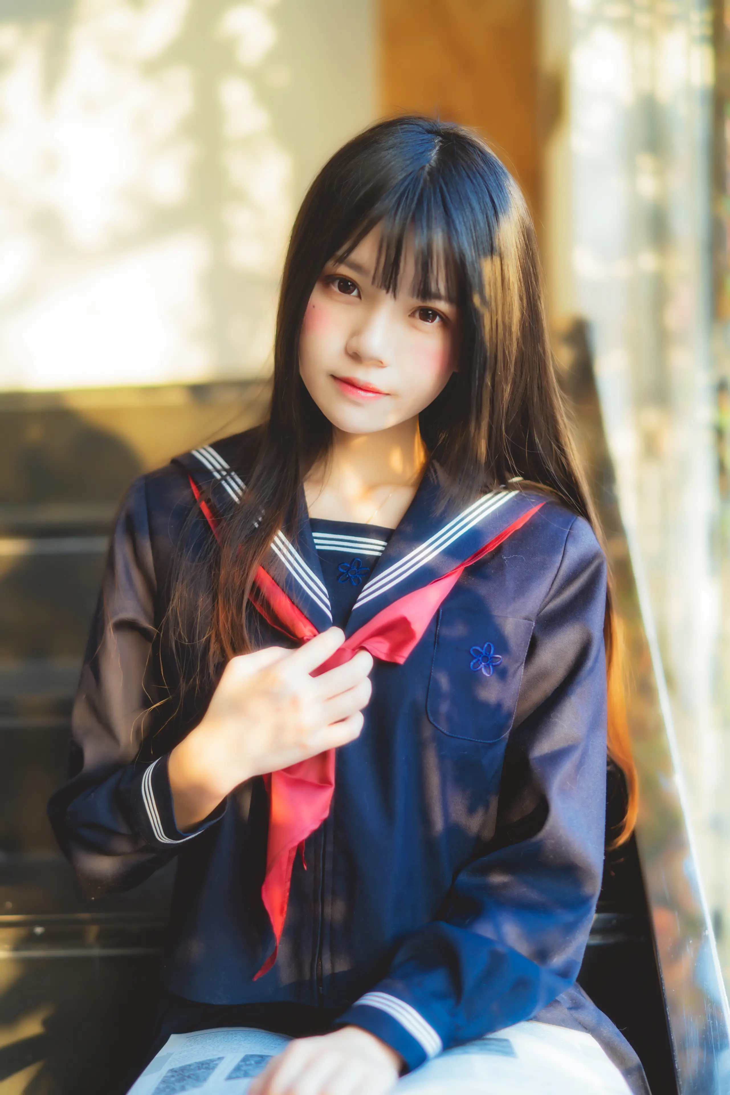 桜桃喵 小少女 黑色水手服 [50P]