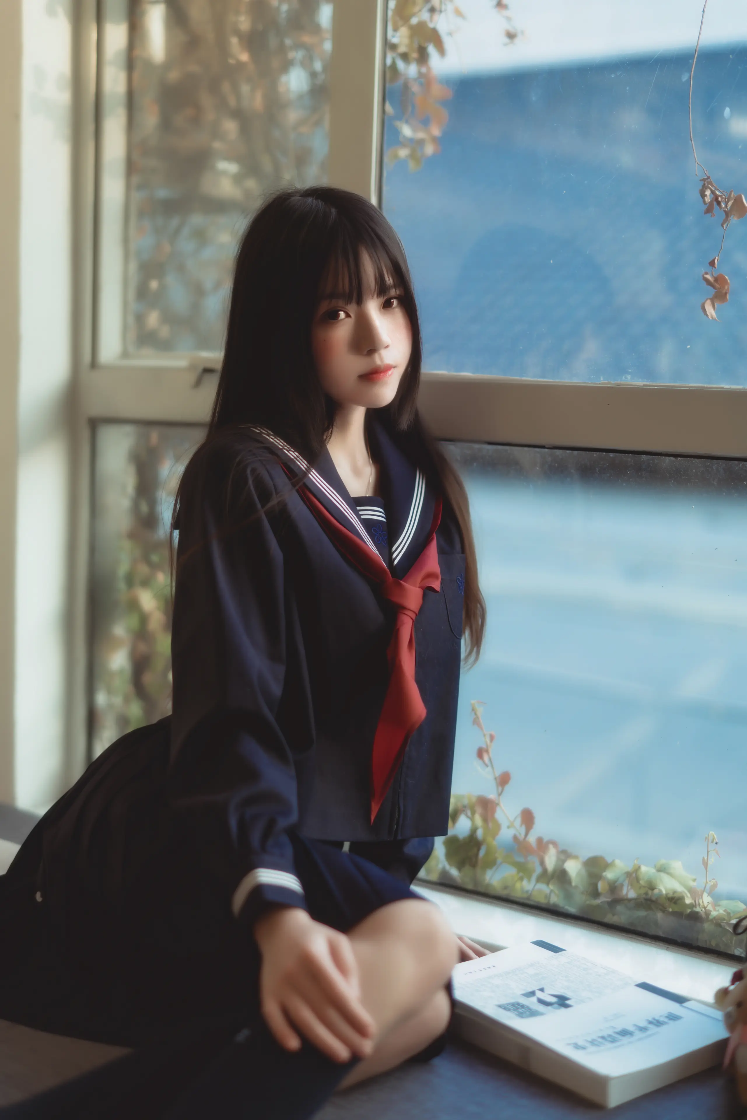 桜桃喵 小少女 黑色水手服 [50P]