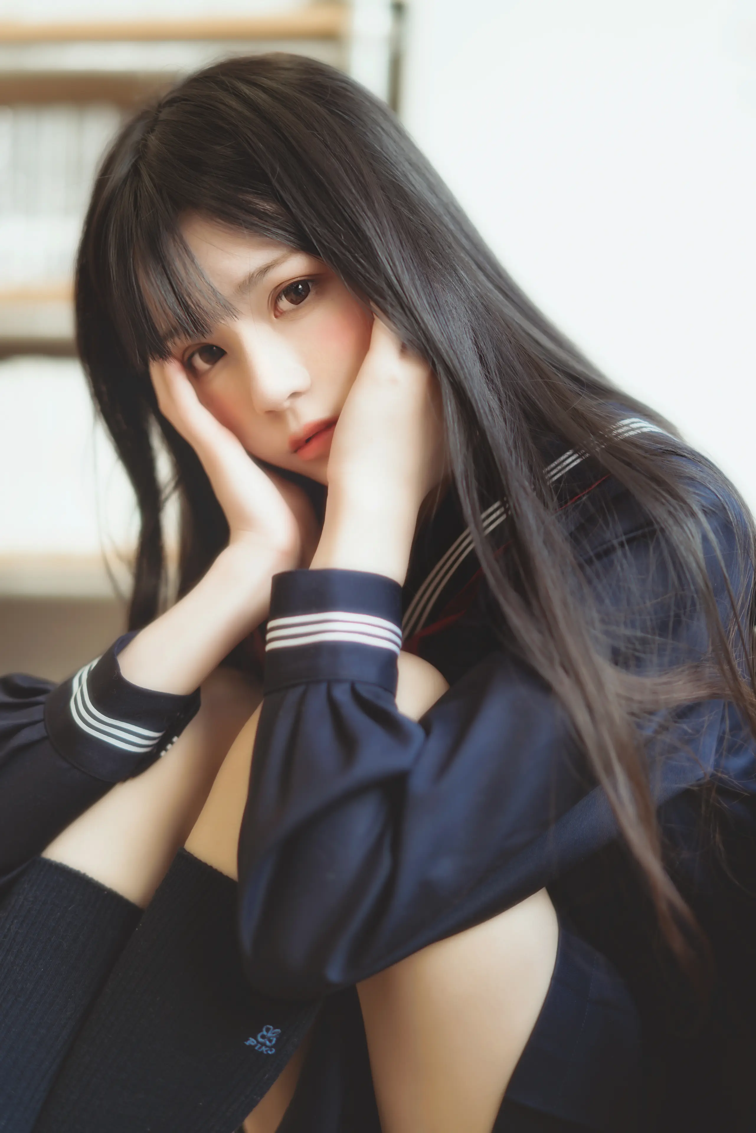 桜桃喵 小少女 黑色水手服 [50P]