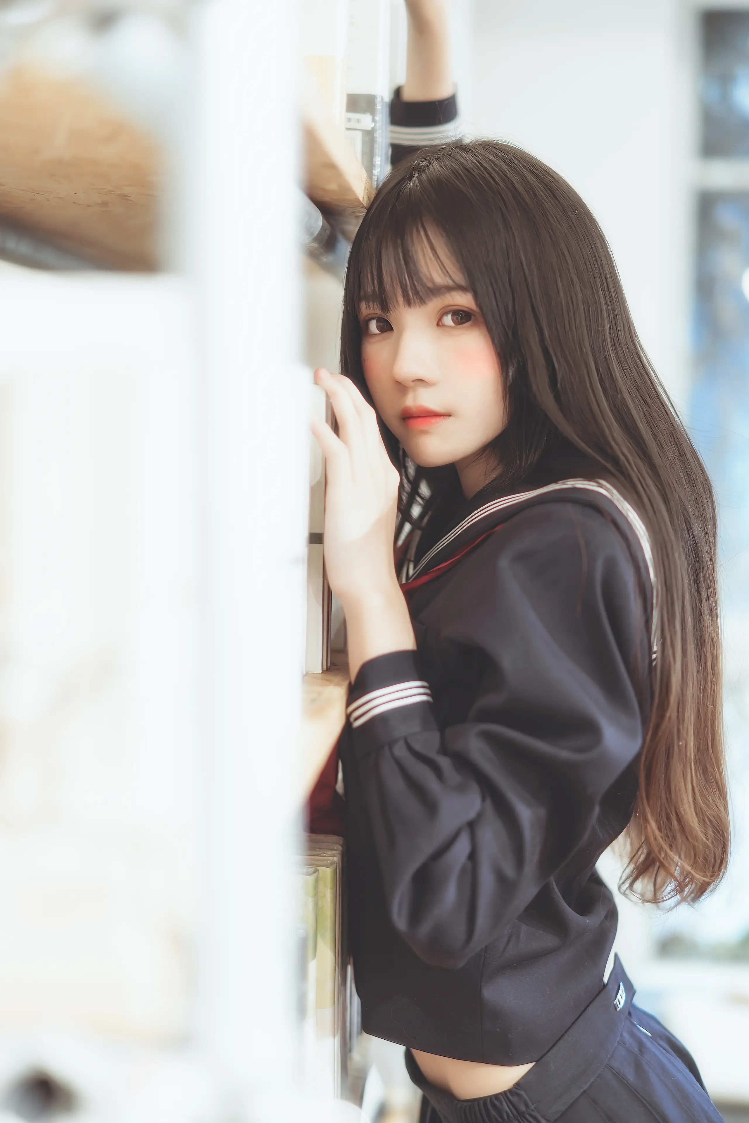 桜桃喵 小少女 黑色水手服 [50P]