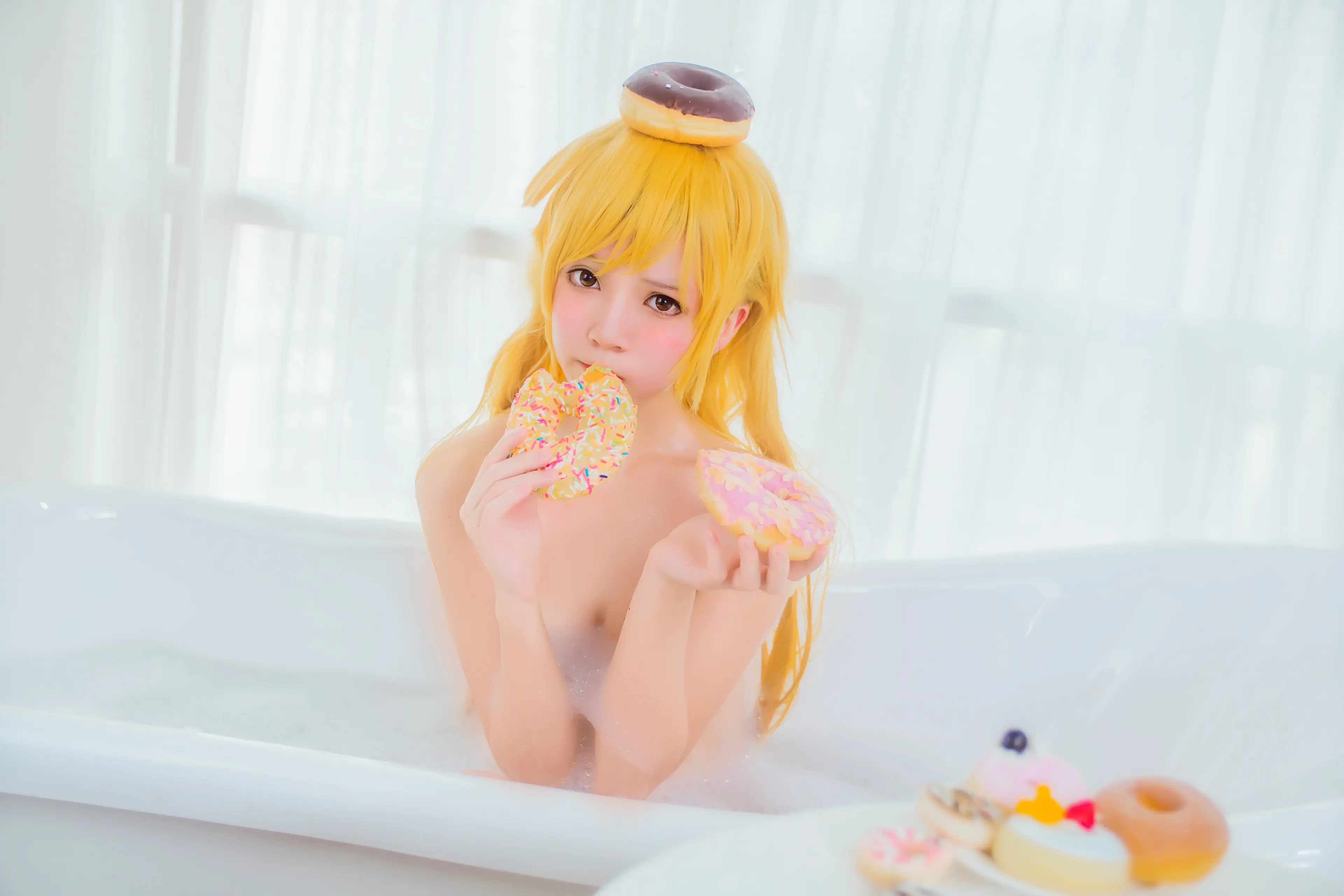 桜桃喵 小忍浴缸 [50P]