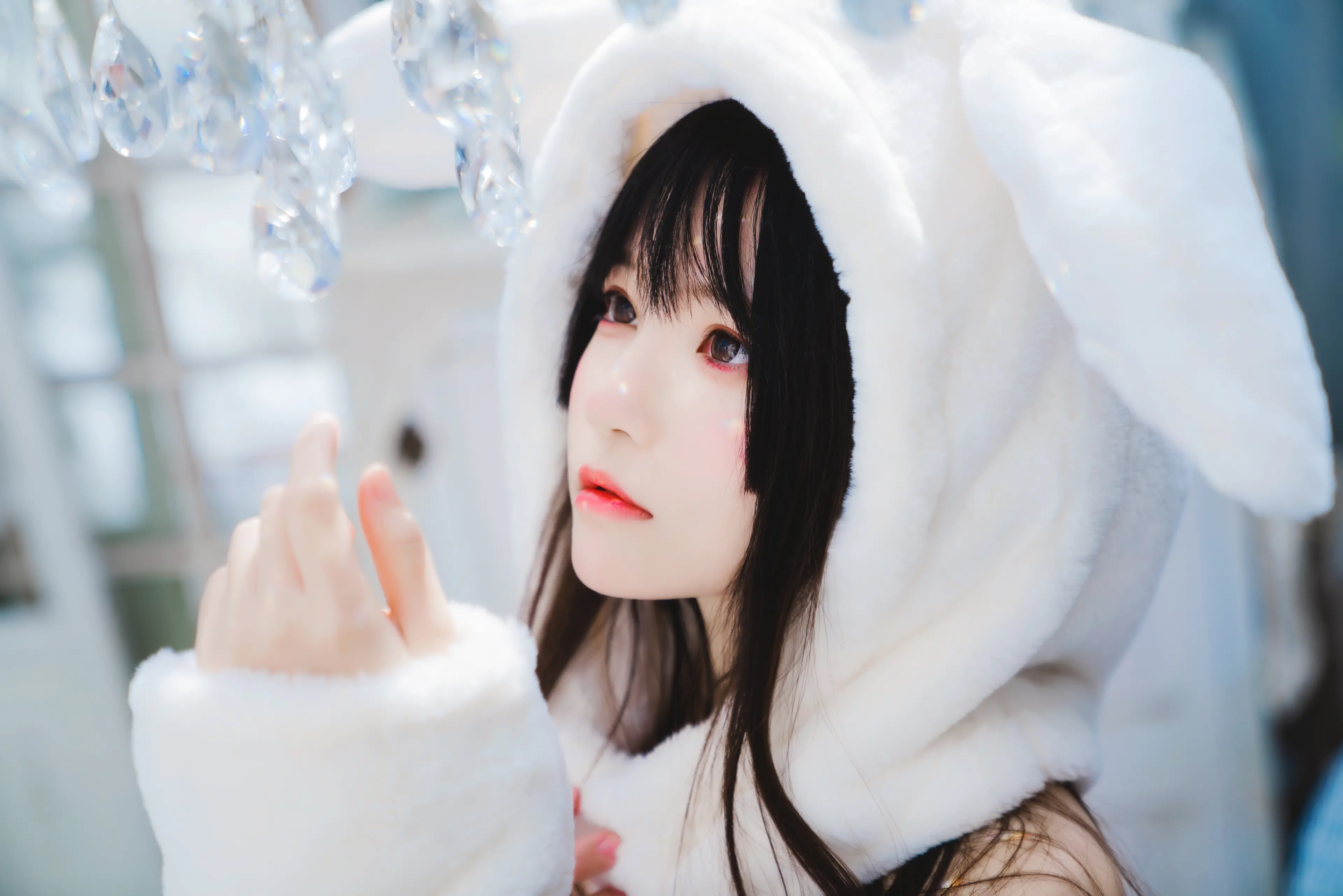 桜桃喵 小白兔01 [48P]