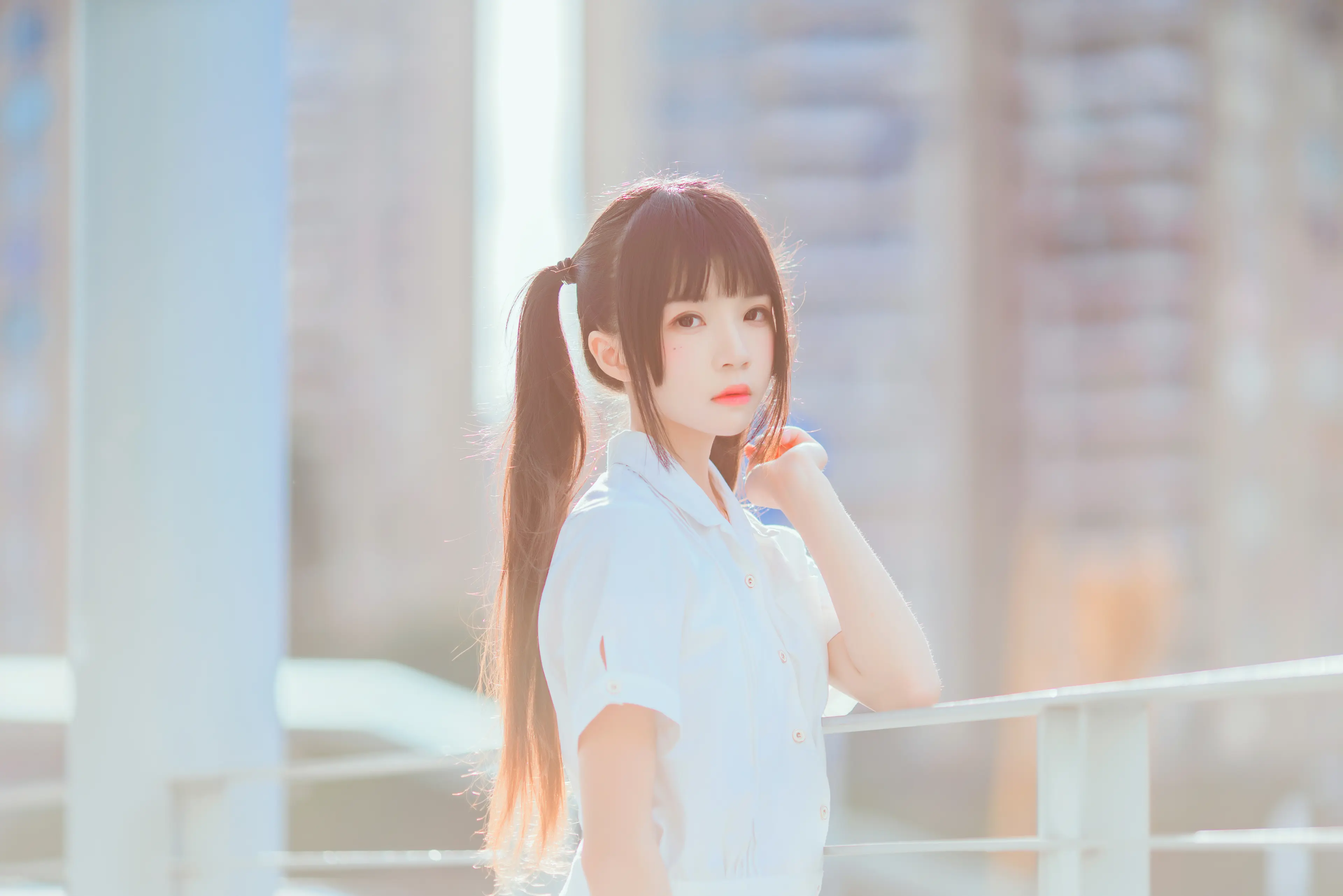 桜桃喵 少女 浅色系 [23P]