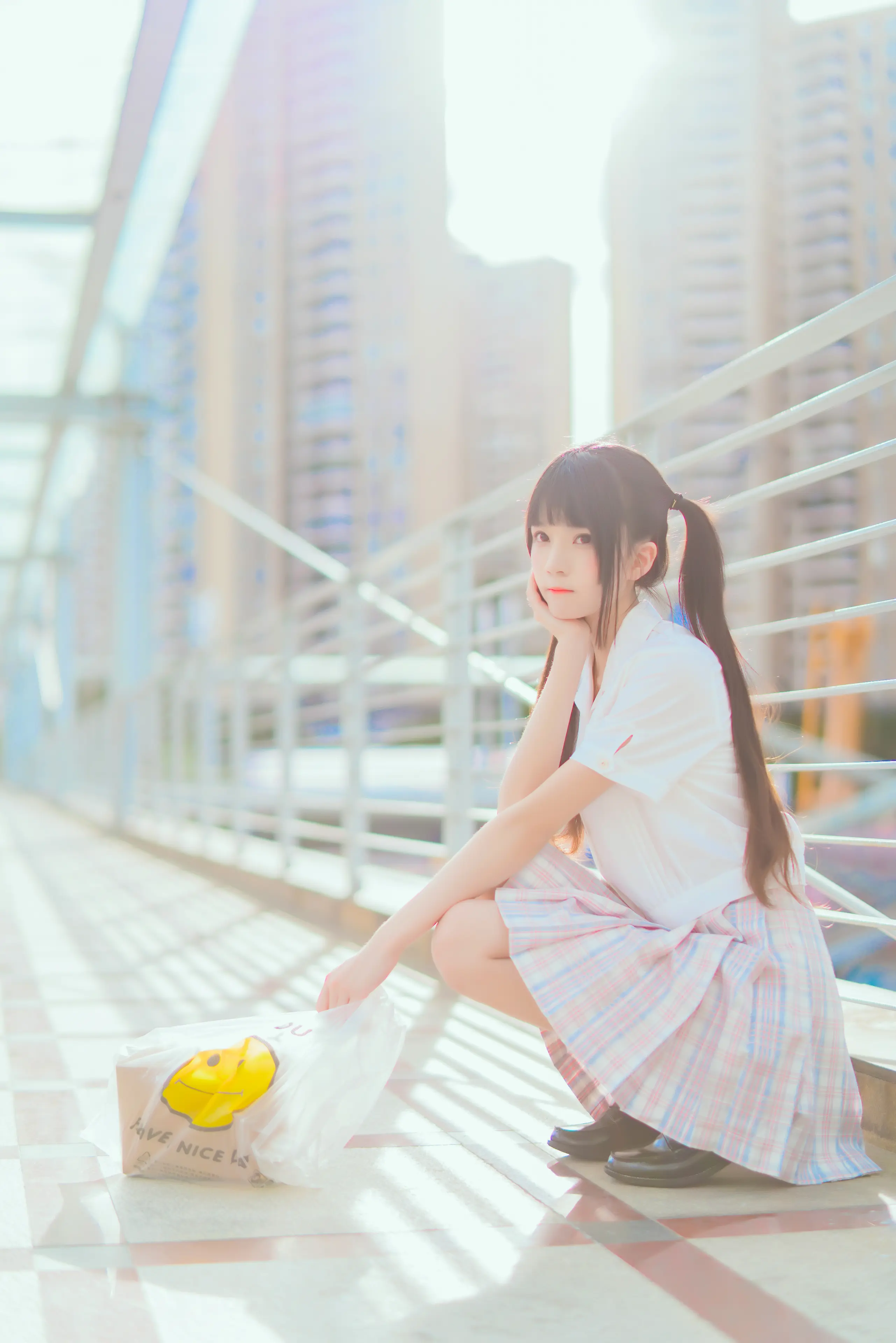 桜桃喵 少女 浅色系 [23P]