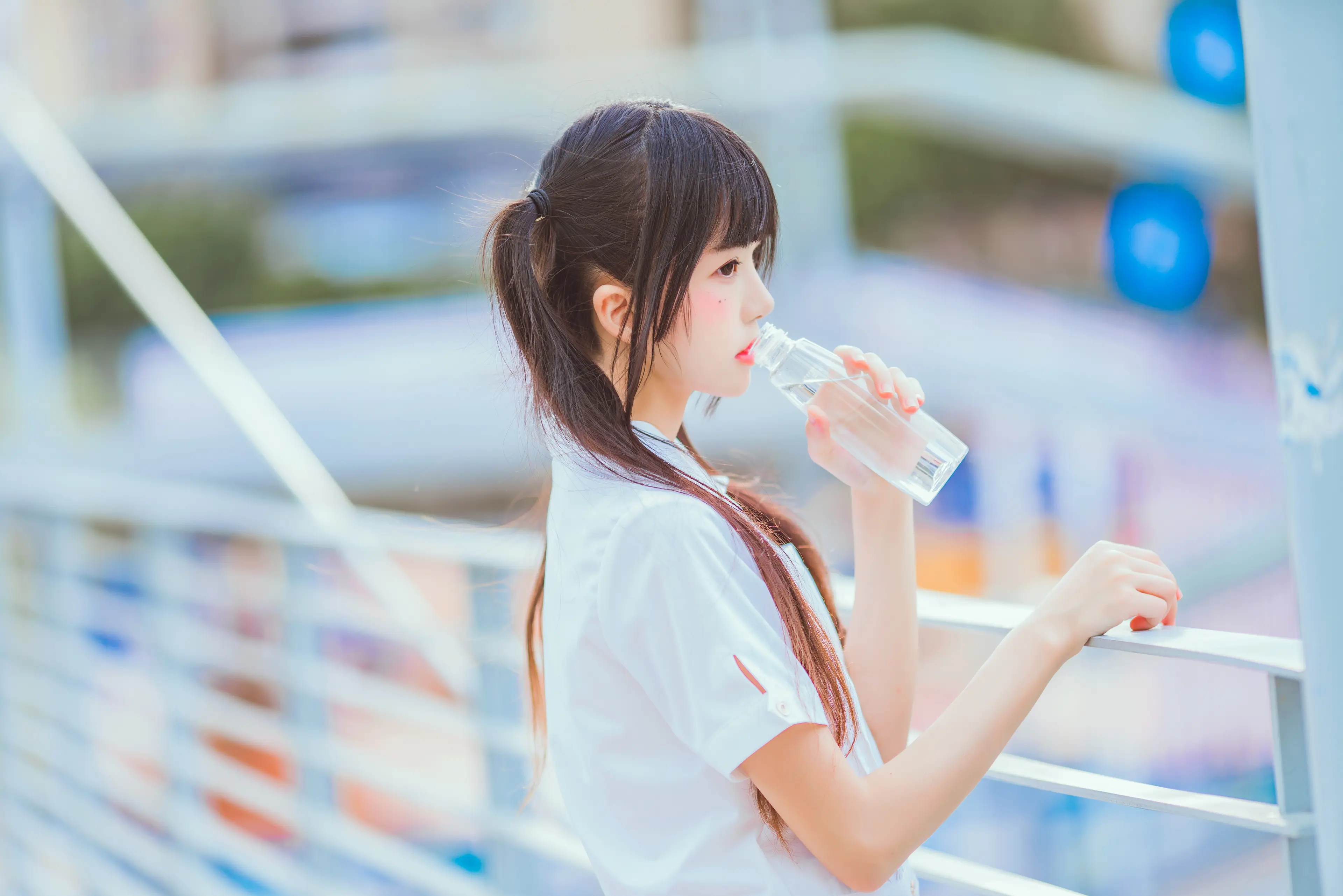 桜桃喵 少女 浅色系 [23P]