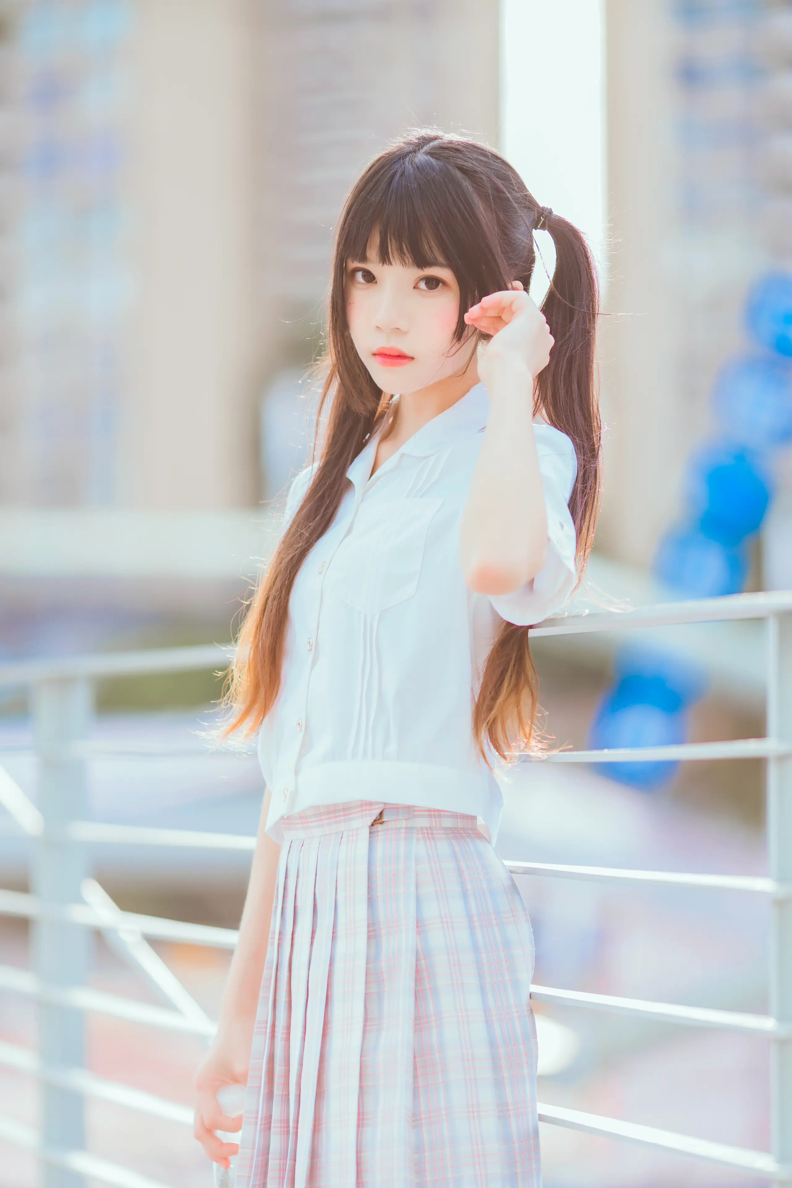 桜桃喵 少女 浅色系 [23P]