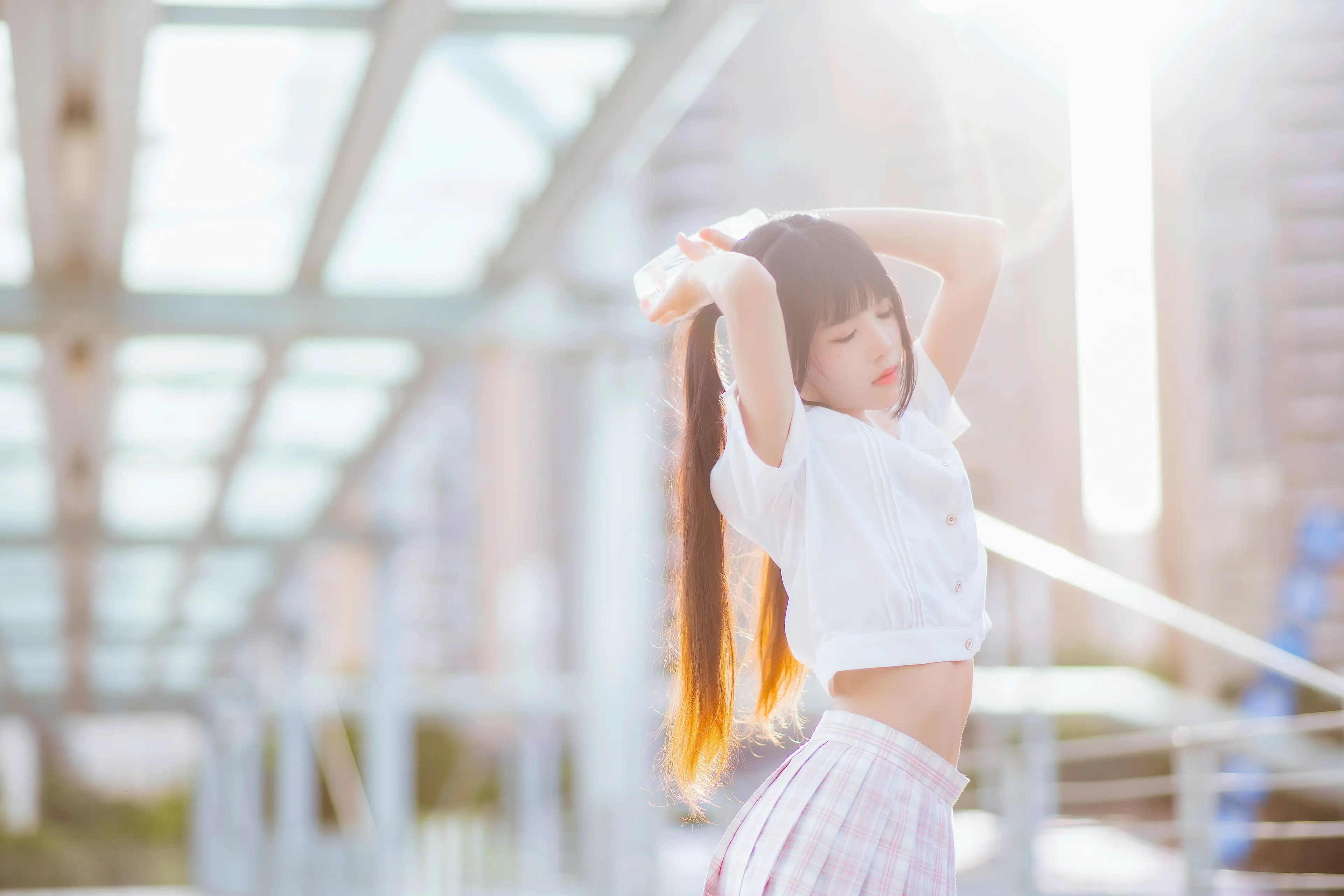 桜桃喵 少女 浅色系 [23P]