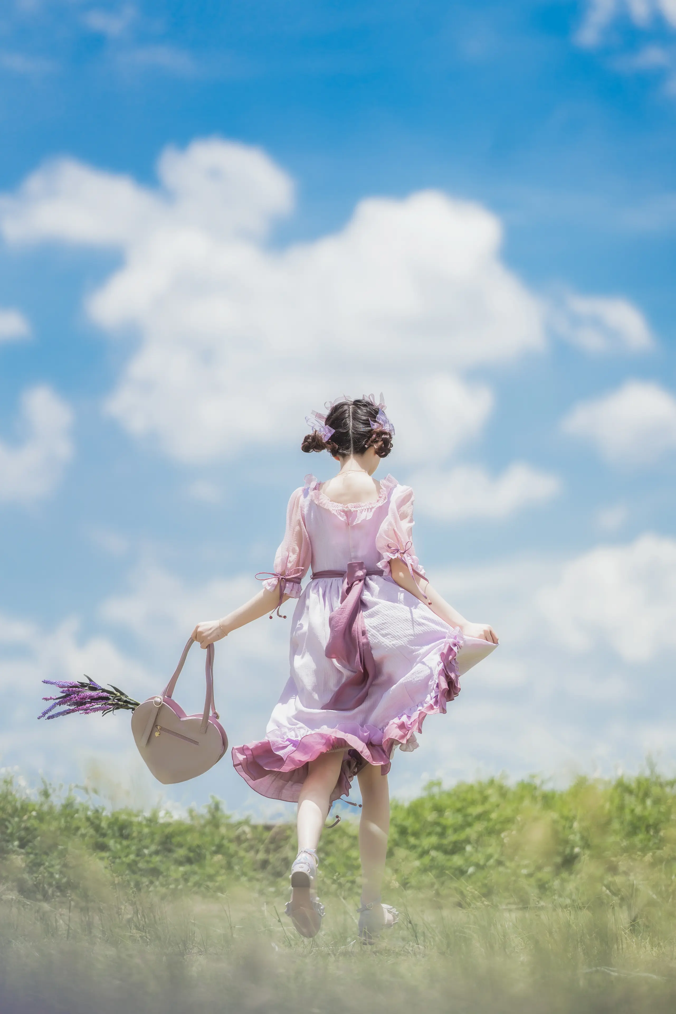 桜桃喵 少女 紫萱 [15P]