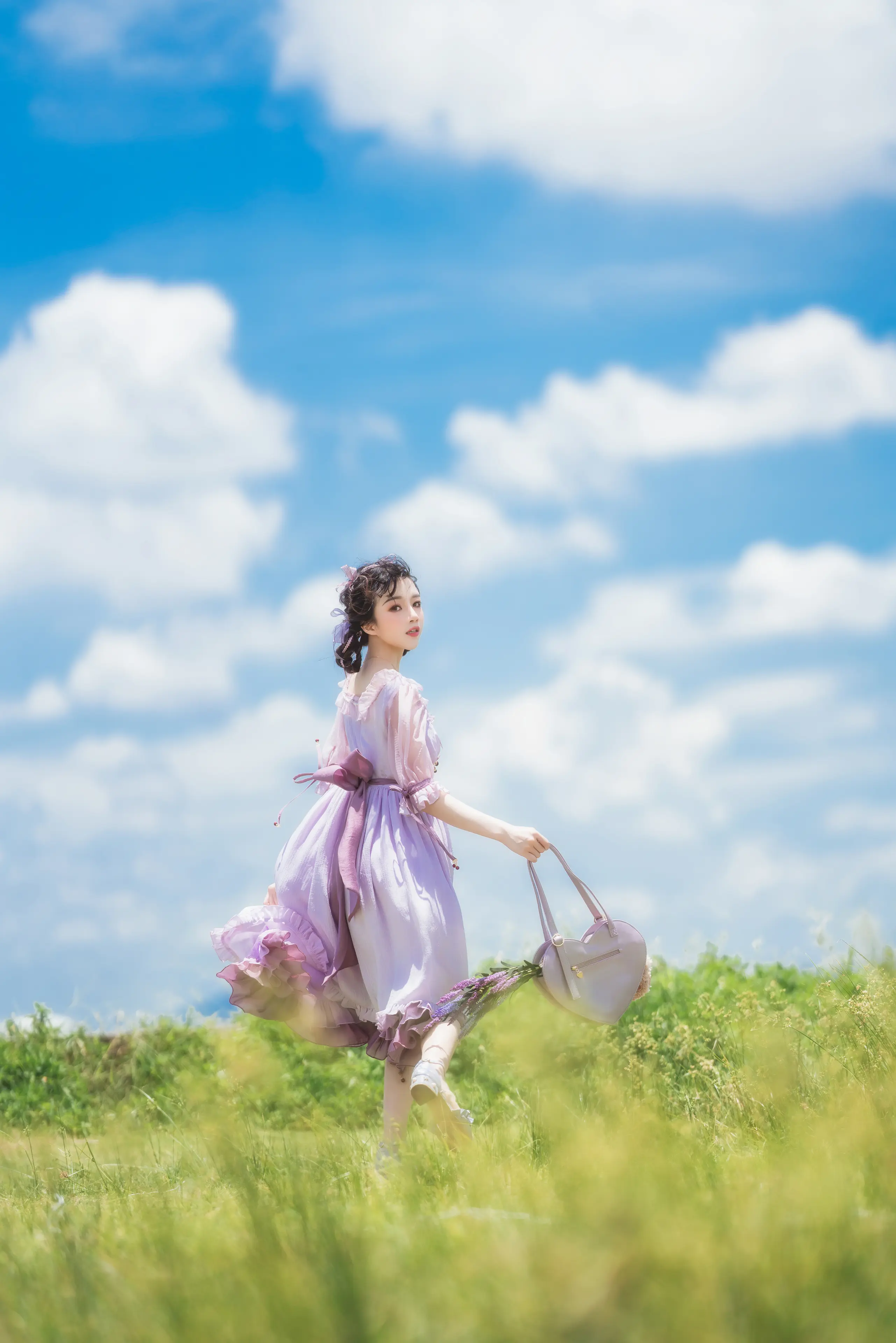 桜桃喵 少女 紫萱 [15P]