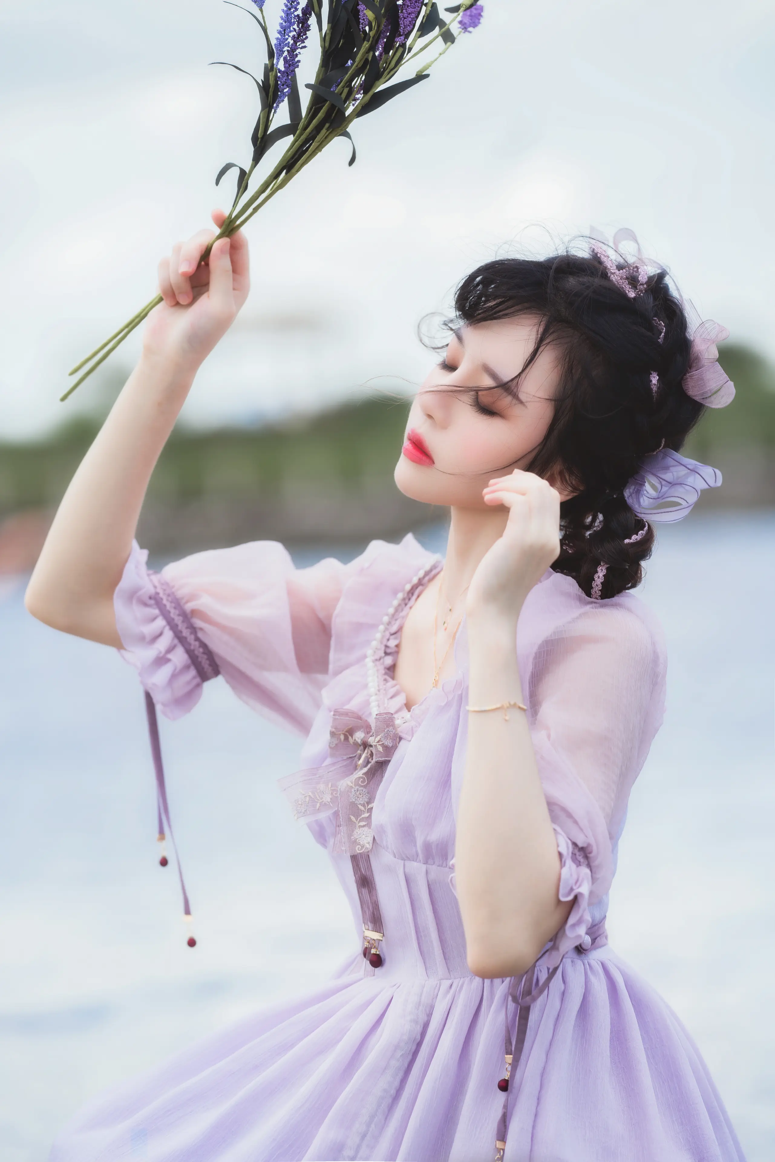 桜桃喵 少女 紫萱 [15P]